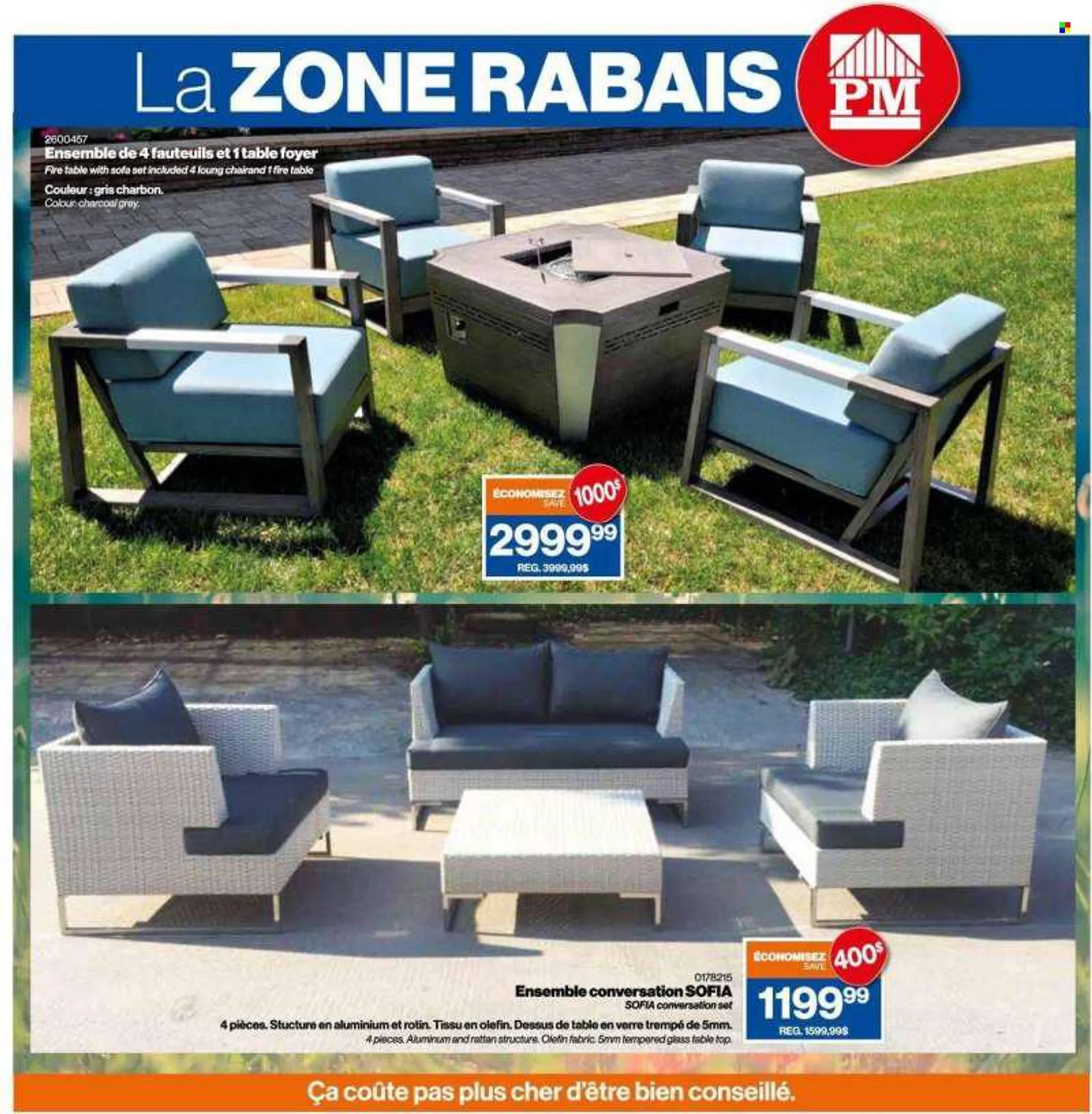 Patrick Morin Flyer - June 16, 2022 - June 22, 2022 - Sales products - table, sofa. Page 2.