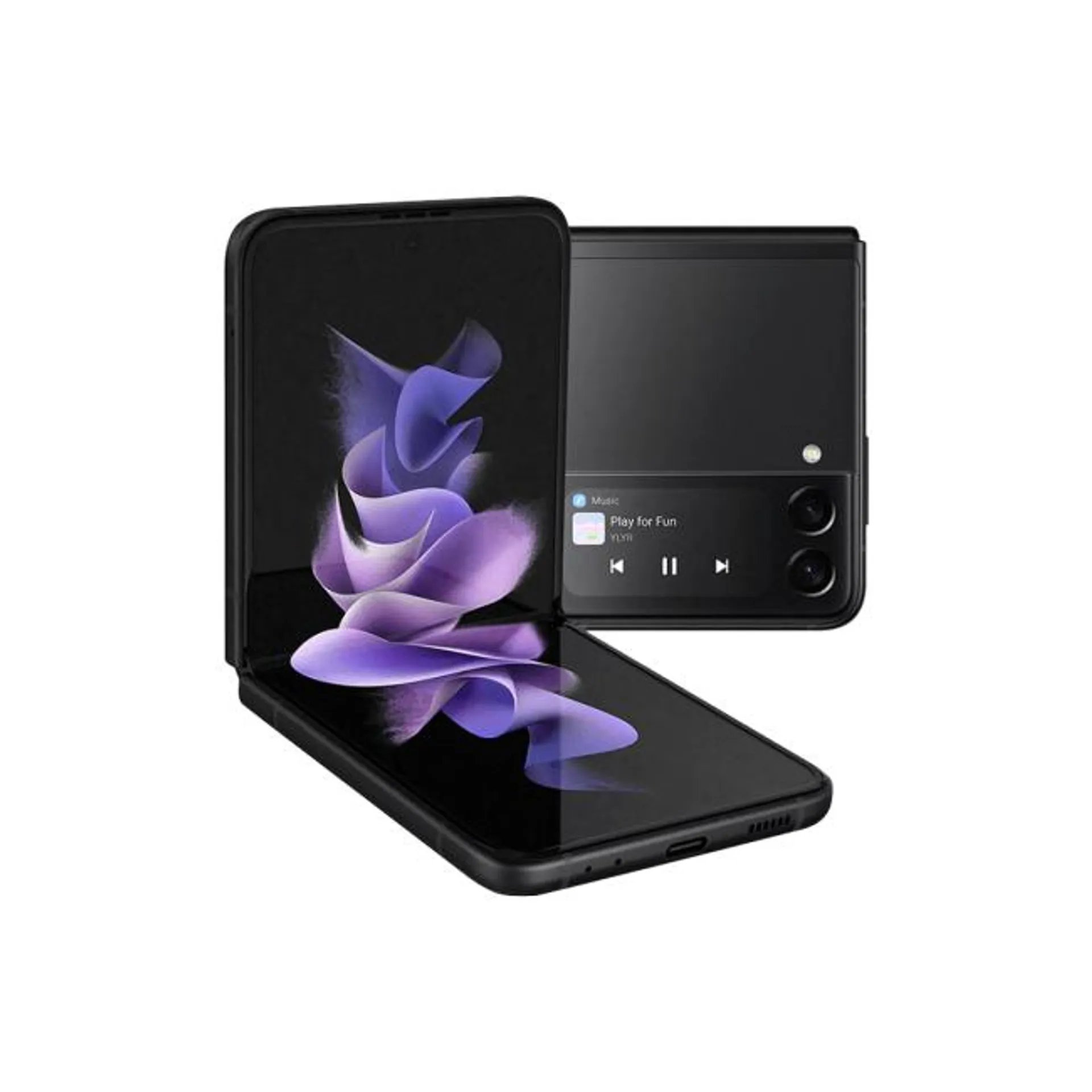 Samsung Galaxy Z Flip3 5G Phantom Black 6.7" 128GB 5G Unlocked & SIM Free Smartphone