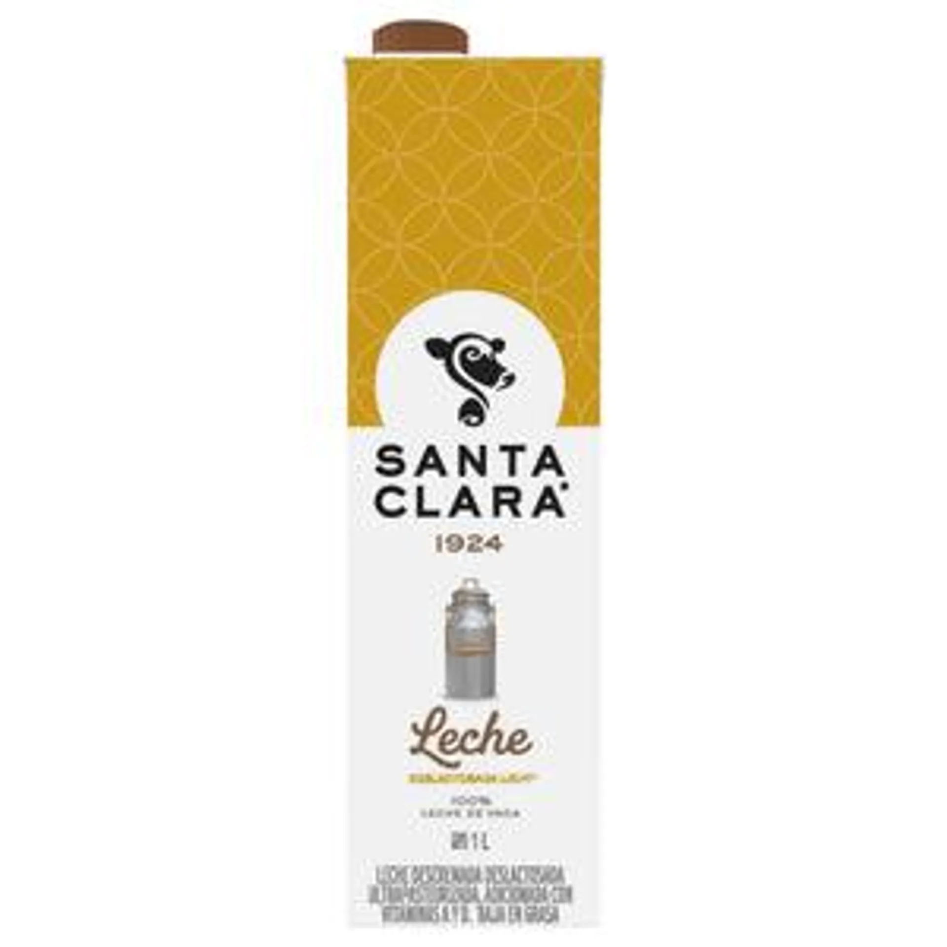 LECHE DESLACTOSADA LIGHT BRICK SANTA CLARA 1 LT.