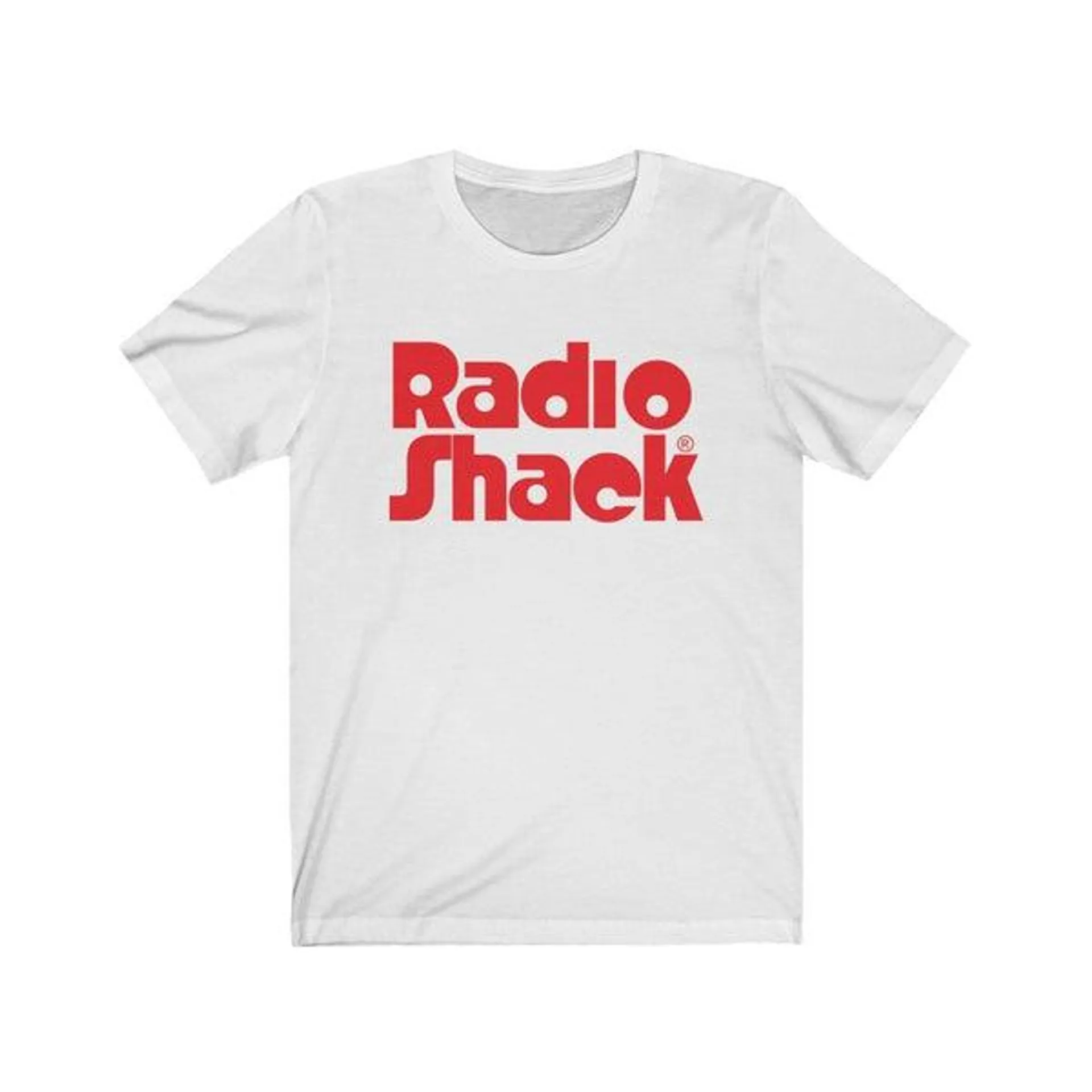 RadioShack Retro T-Shirt with Red Stacked Logo