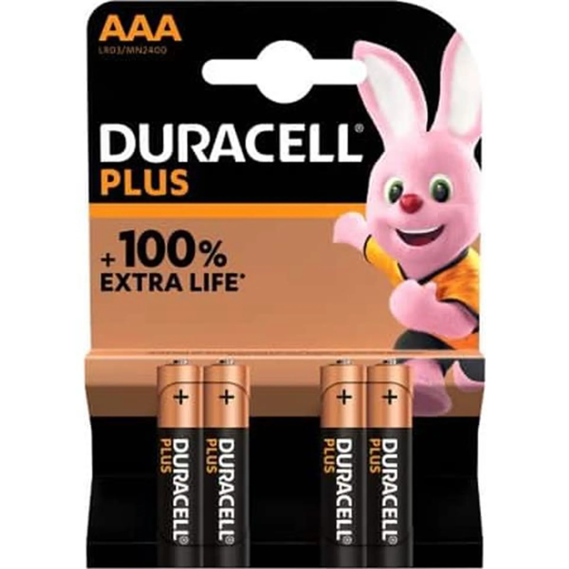 Plus Aaa Batteries 4 Pack