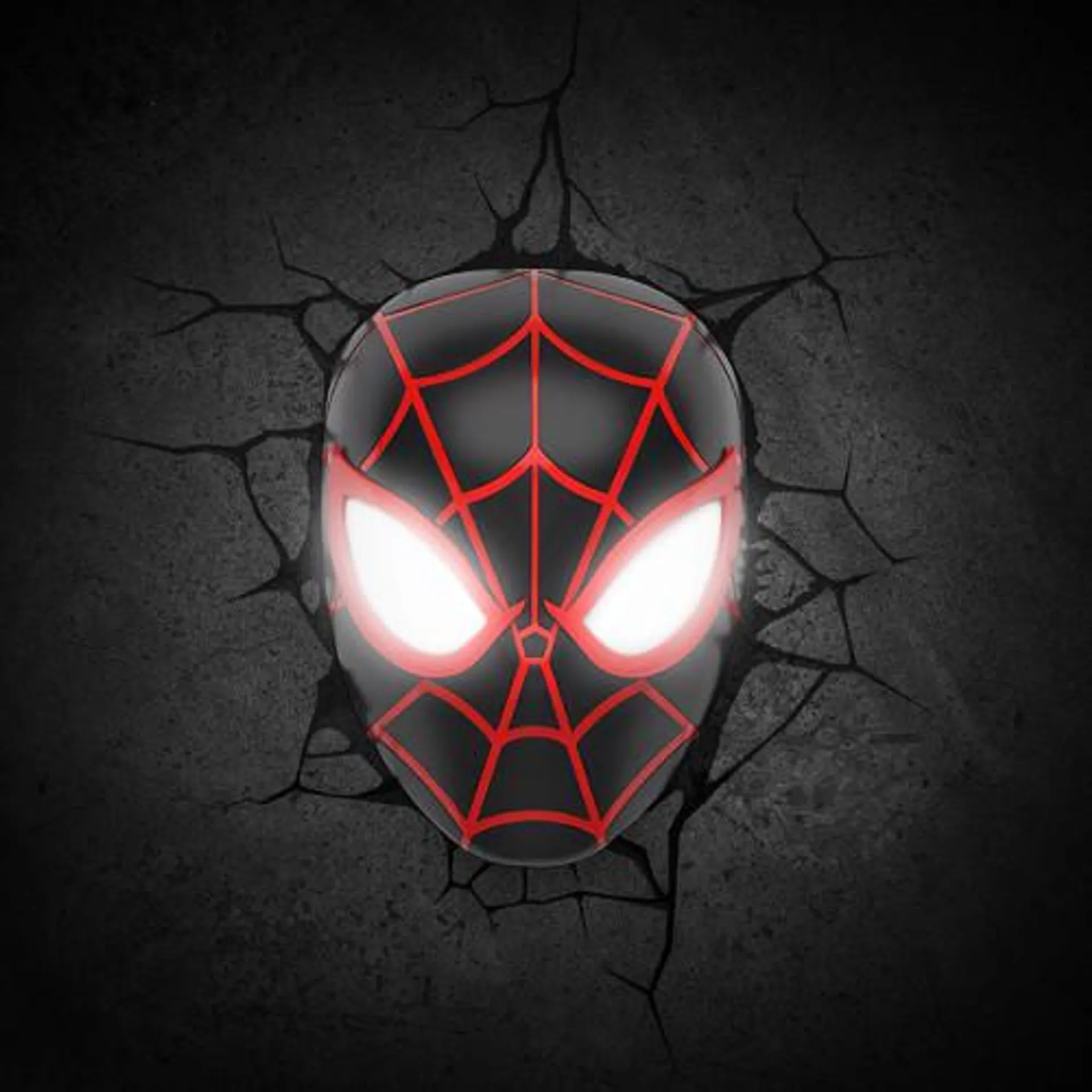 Marvel Spider-Man Miles Morales 3D Wall Light