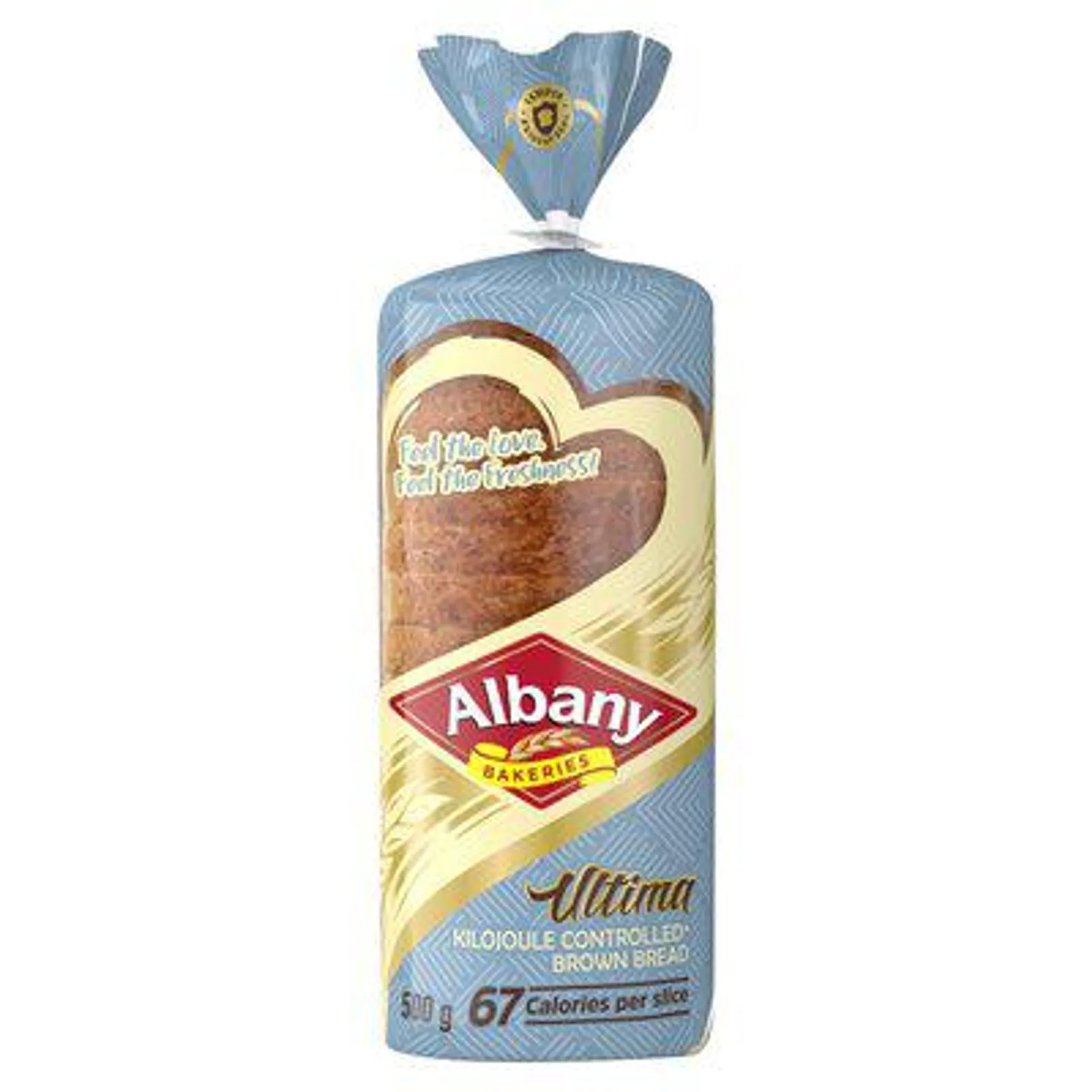 Albany Ultima Brown Kilojoule Controlled Bread 500g
