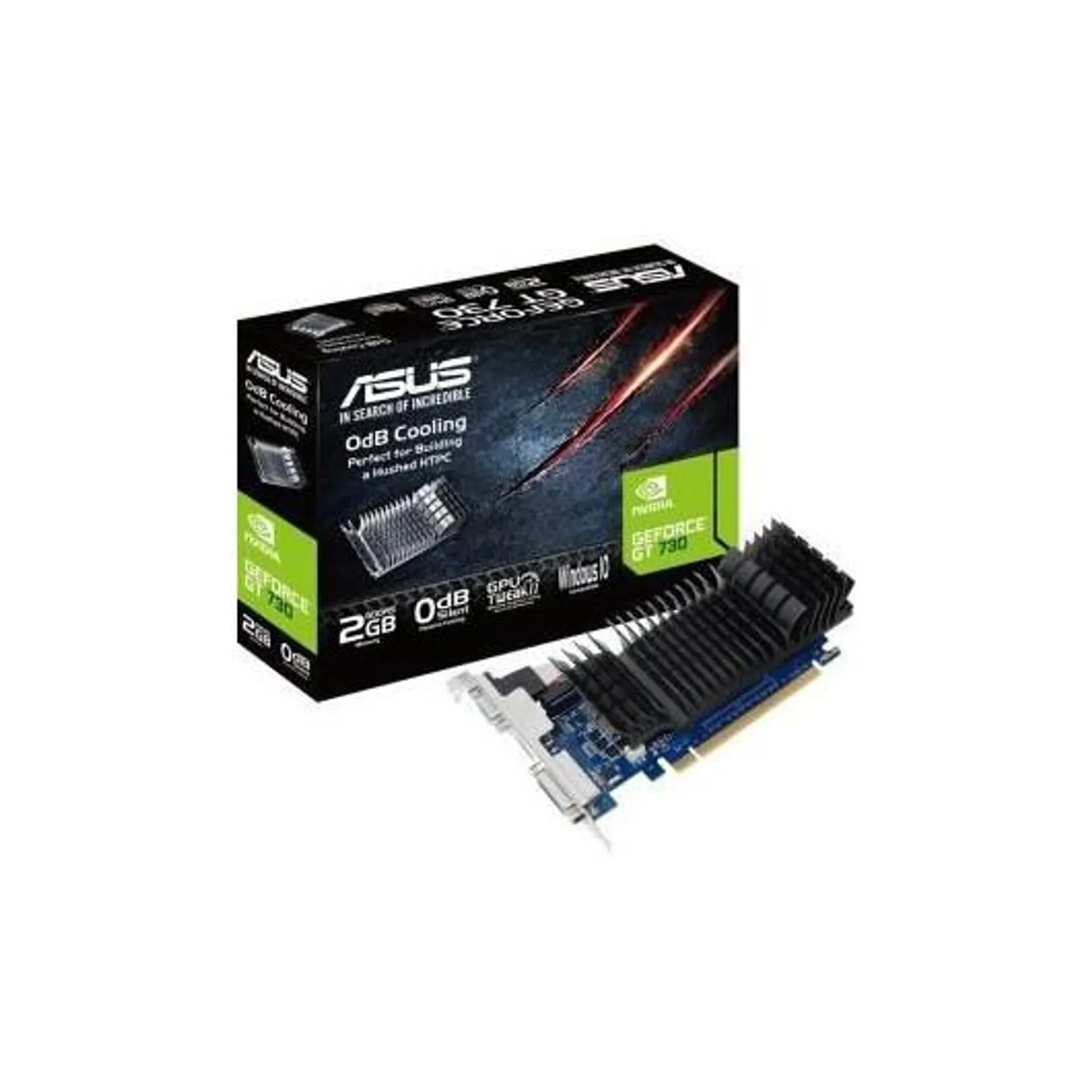 SVGA GEFORCE ASUS GT730 SL 2GD5-BRK/HDMI/DVI