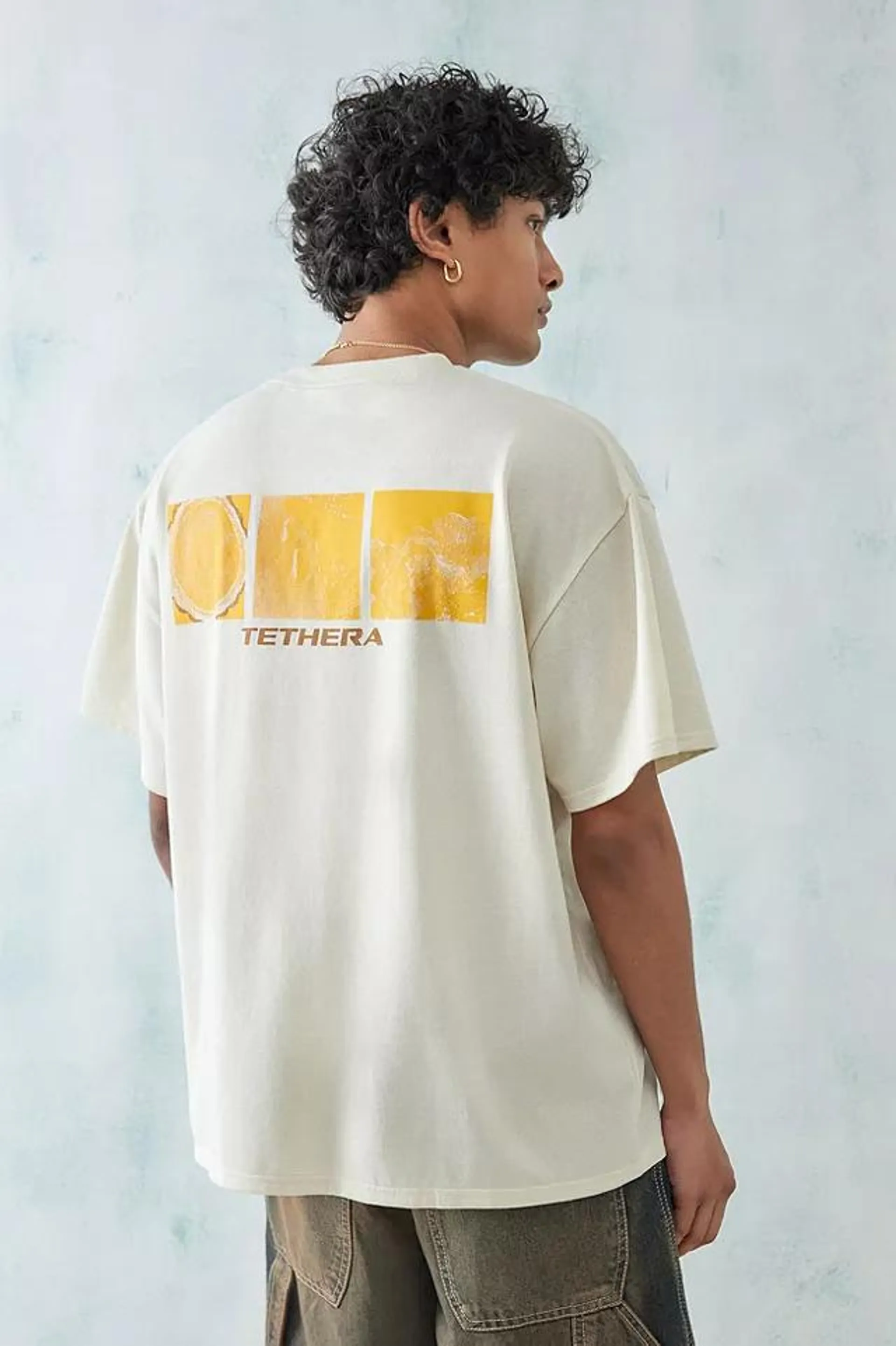Tethera Ecru Tile Graphic T-Shirt
