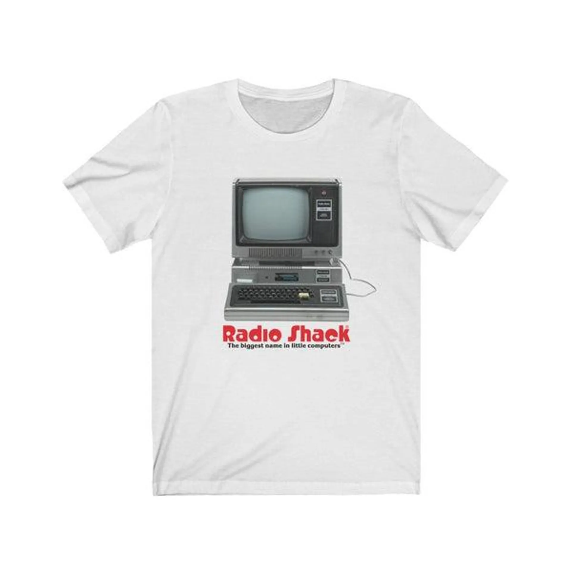 Retro RadioShack Tandy TRS-80 "Biggest Name In Little Computers" T-Shirt