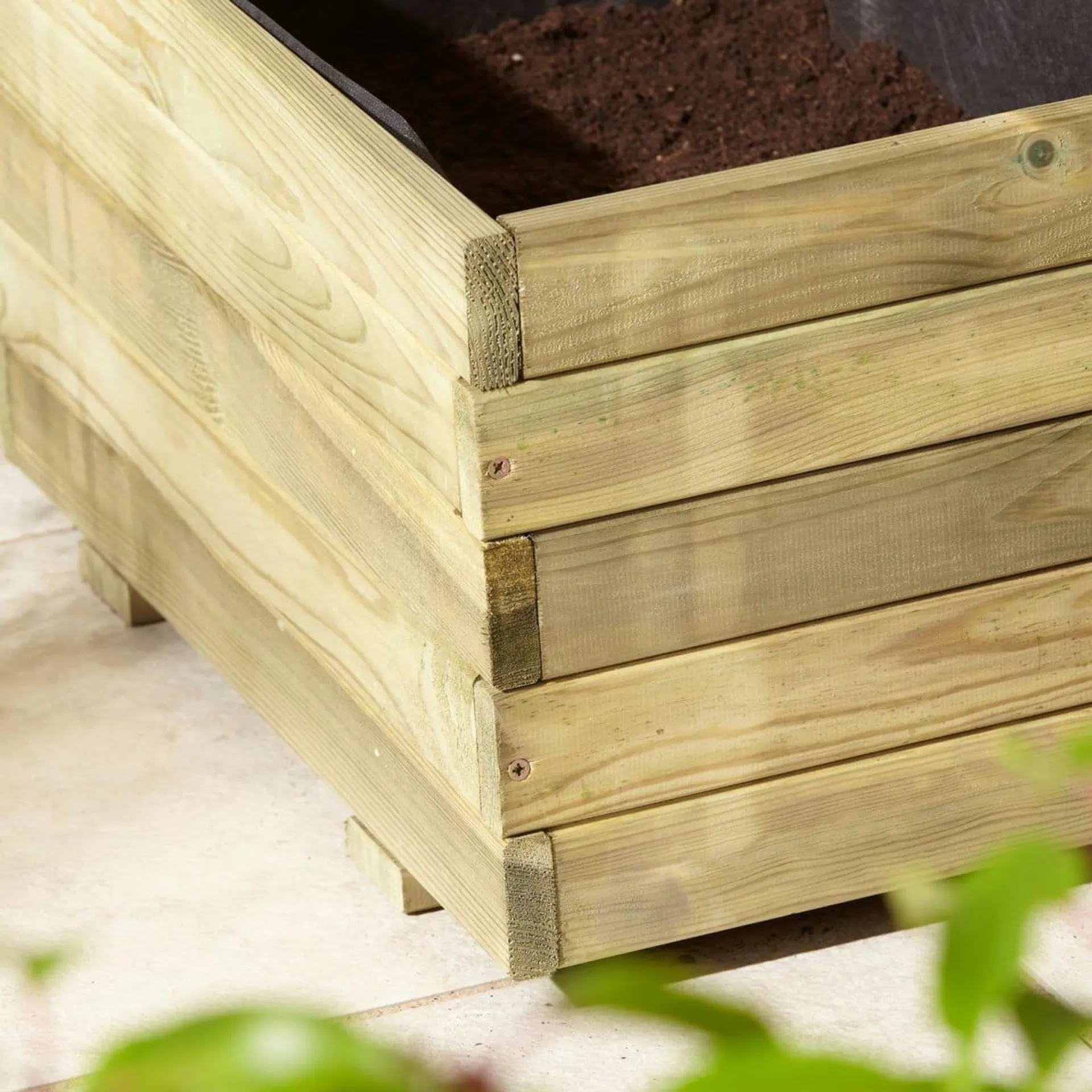 Aston Rectangular Lattice Planter