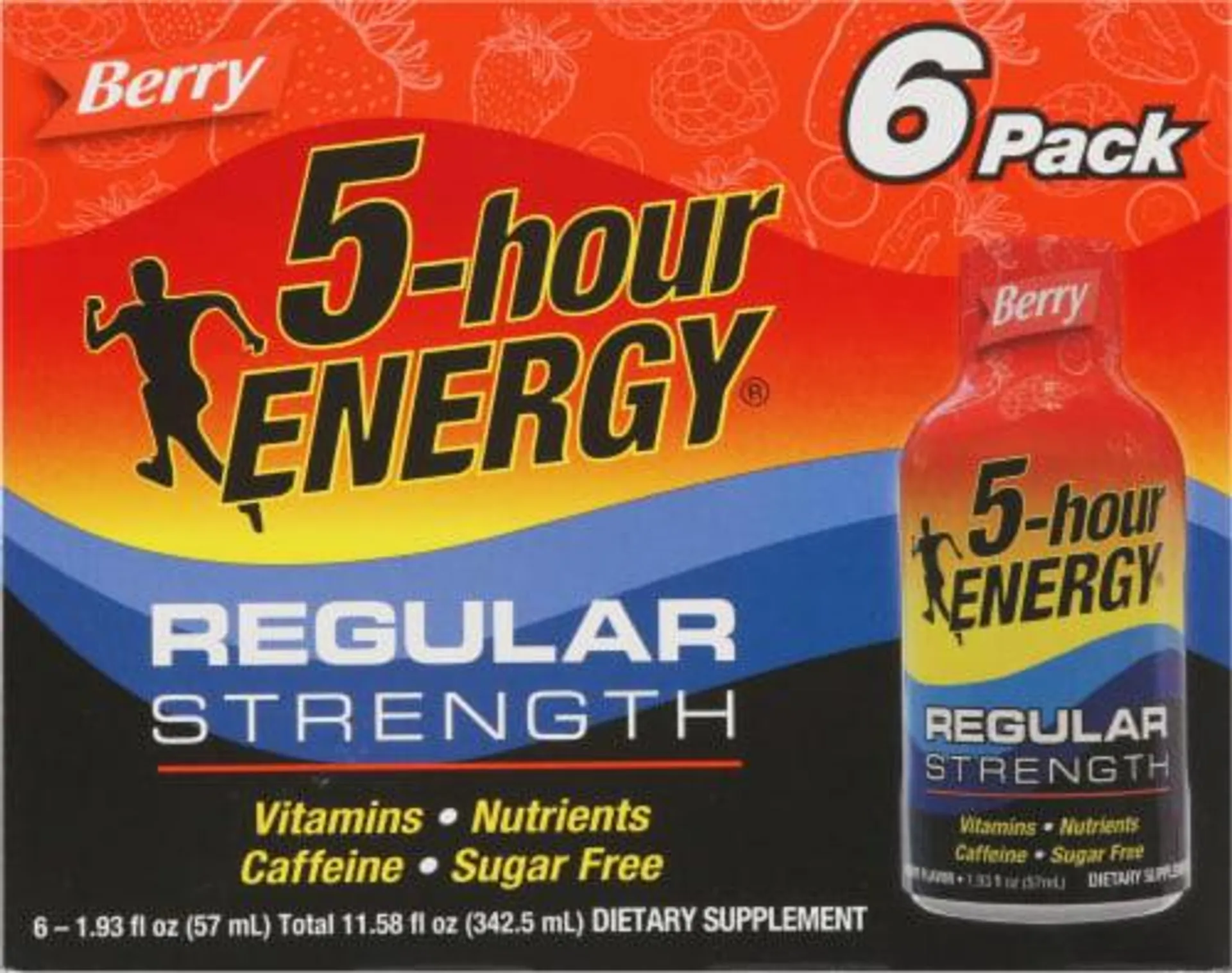 5-Hour Energy® Regular Strength Berry Energy Shot