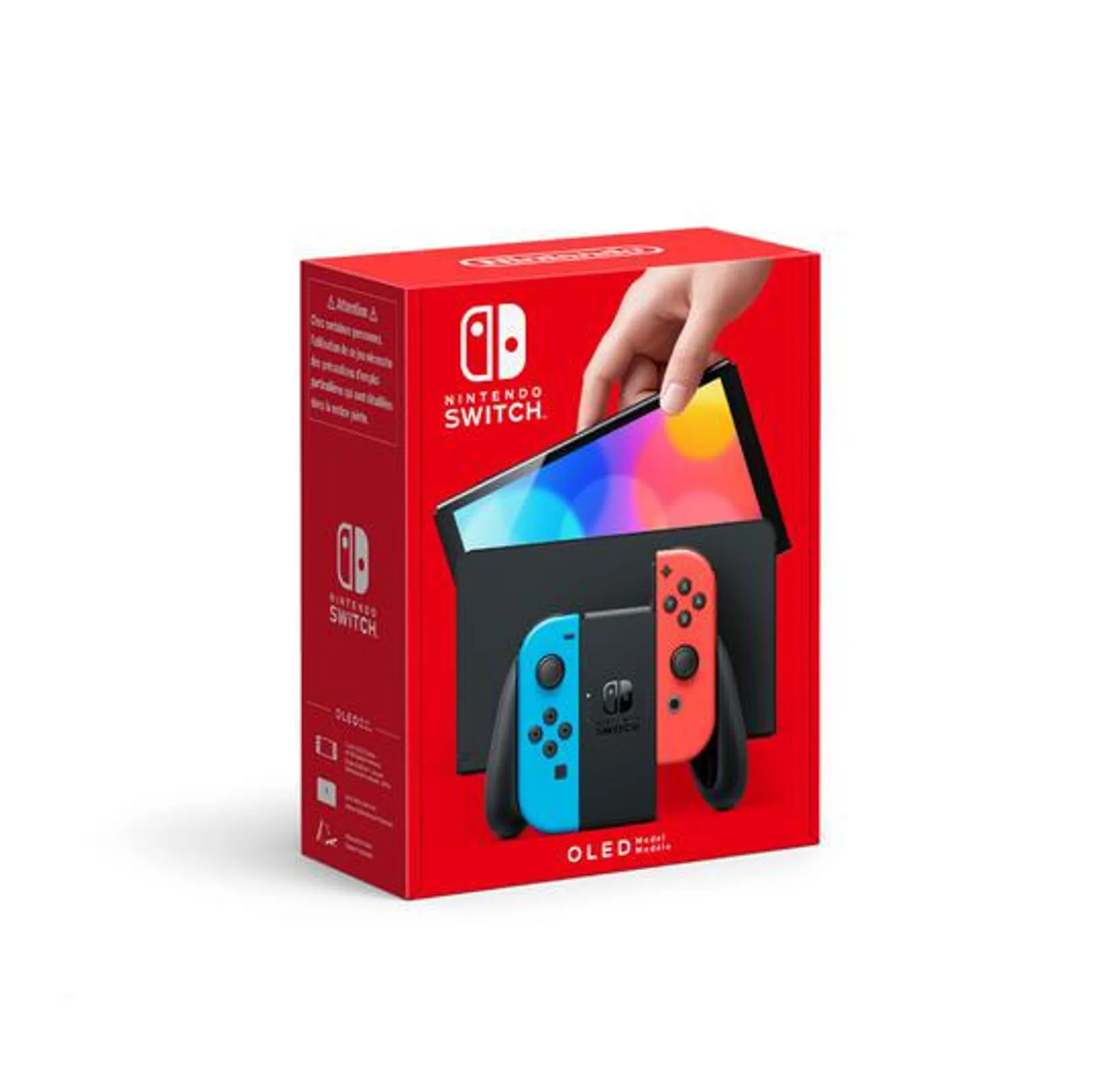 Nintendo Switch OLED Model blau / rot