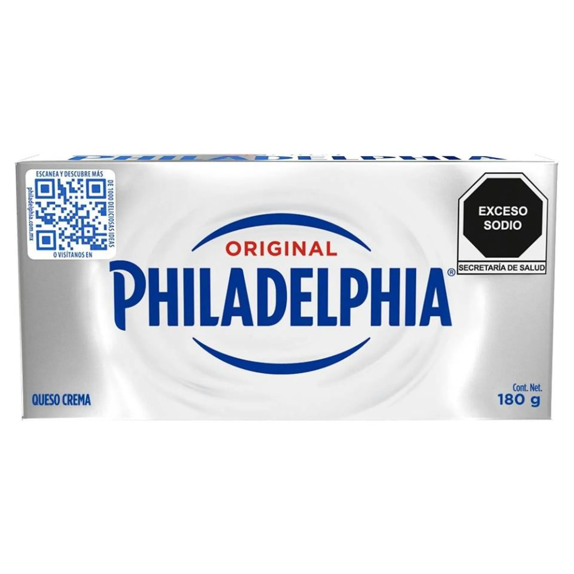 Queso crema Philadelphia original 180 g