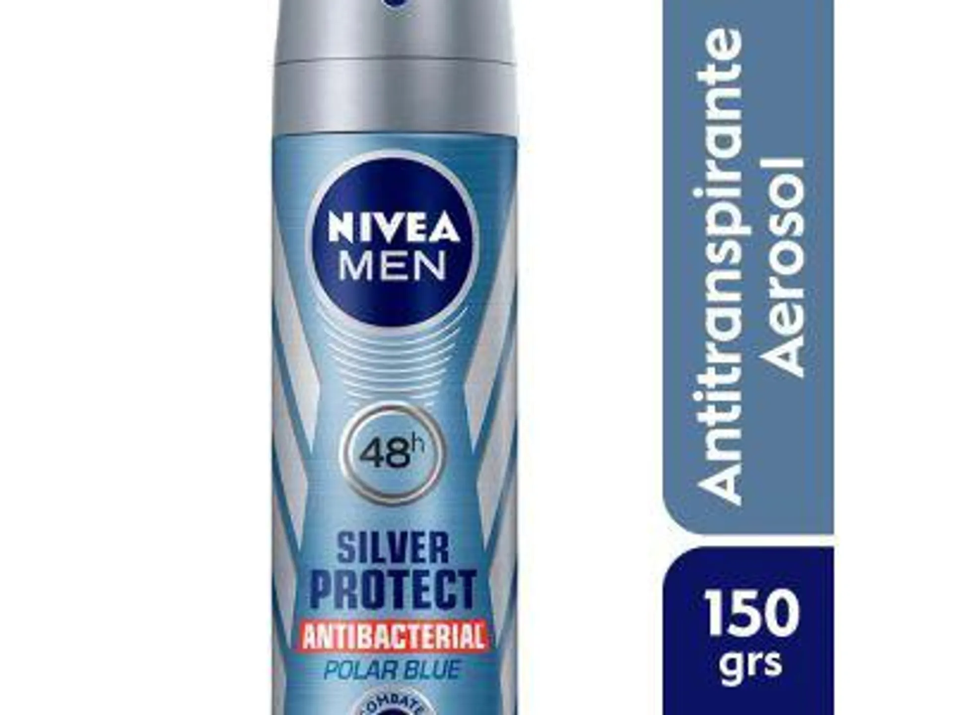 ANTITRANSPIRANTE MASCULINO NIVEA SILVER BLUE 150 ML