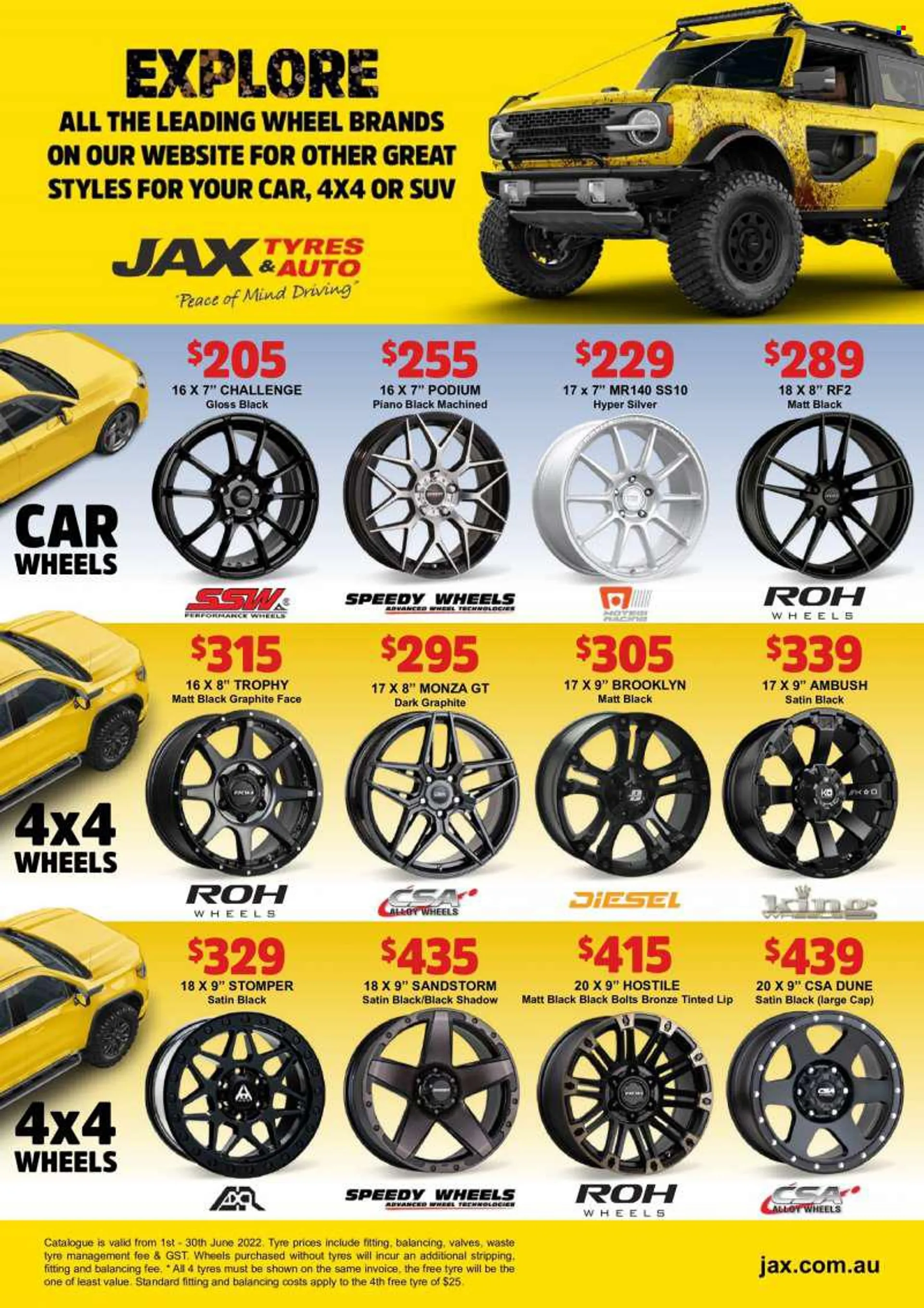 JAX Tyres Catalogue - 1 Jun 2022 - 30 Jun 2022. - Catalogue valid from 1 June to 30 June 2022 - page 8