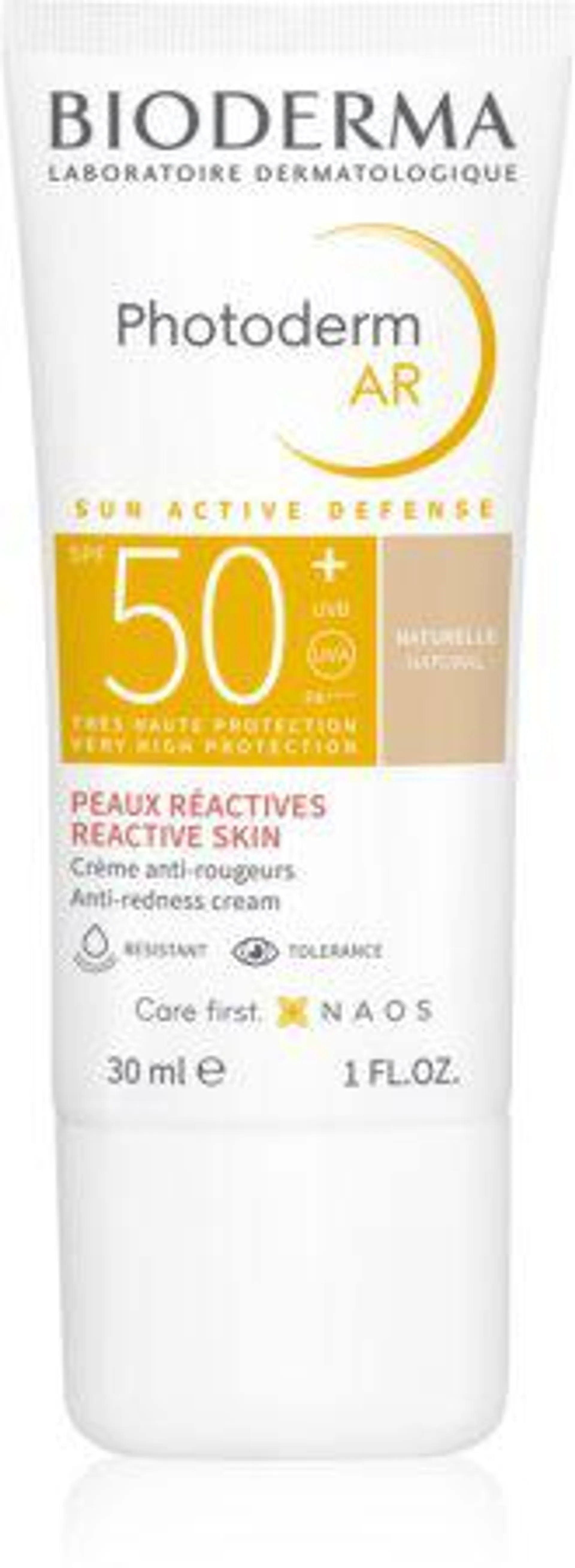 Tinted Protective Anti-Redness Cream For Sensitive Reactive Skin SPF 50+
