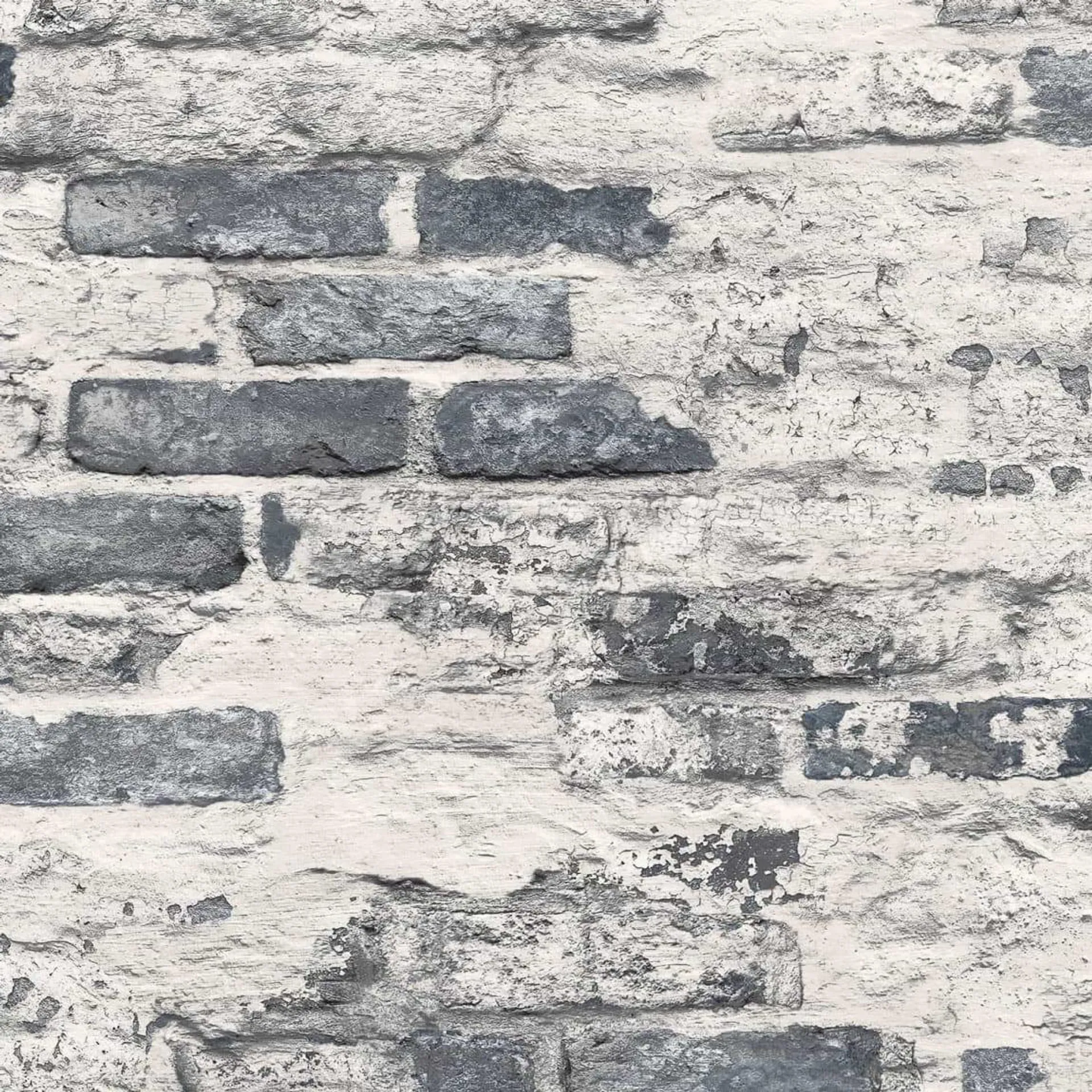 Battersea Brick Grey Wallpaper