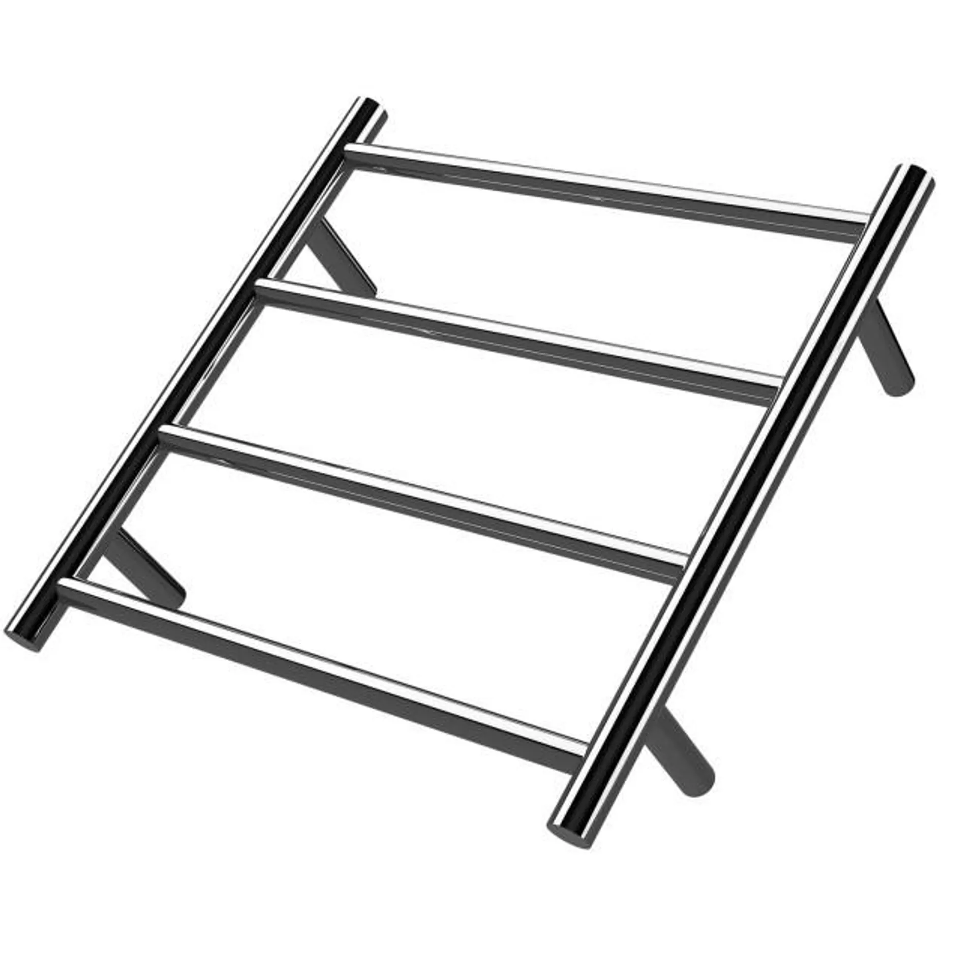 4 Bar Heated Ladder Towel Rail - Anise