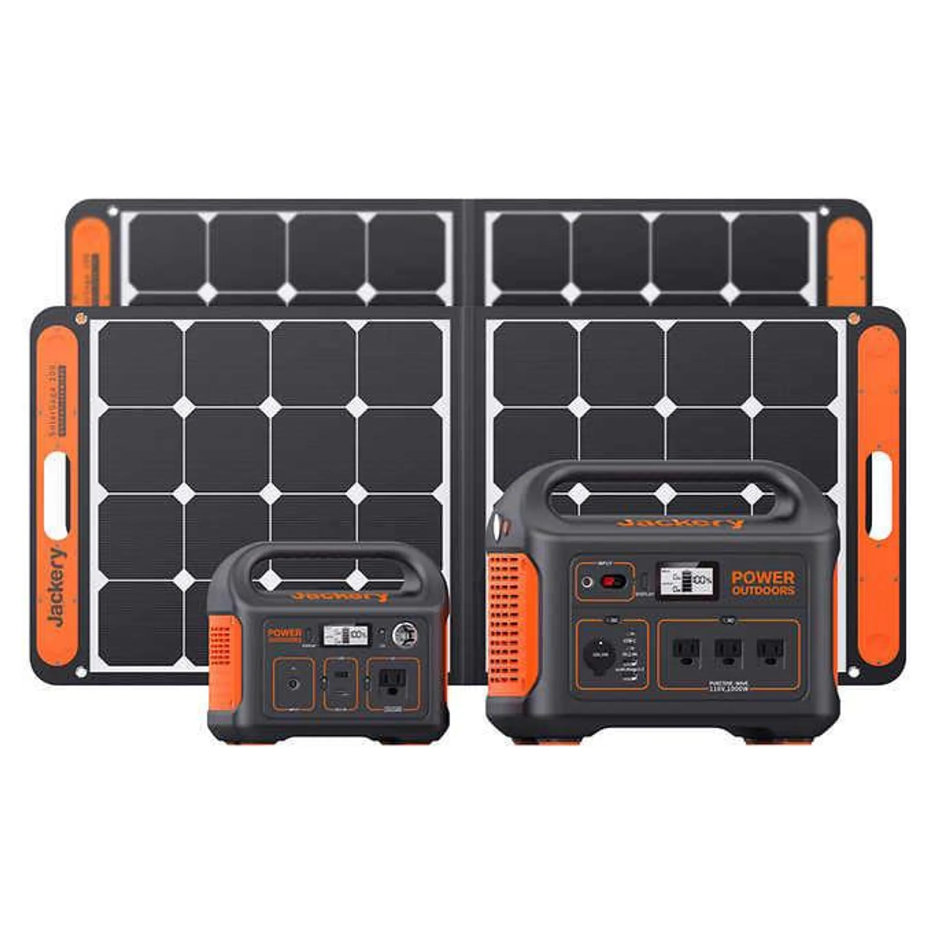 Jackery Explorer 290W and Explorer 880W Solar Generator Kit