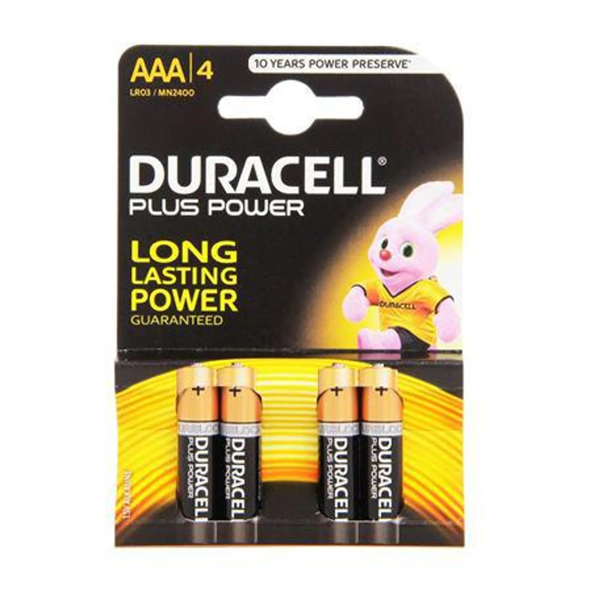 Batteries - AAA Pack of 4