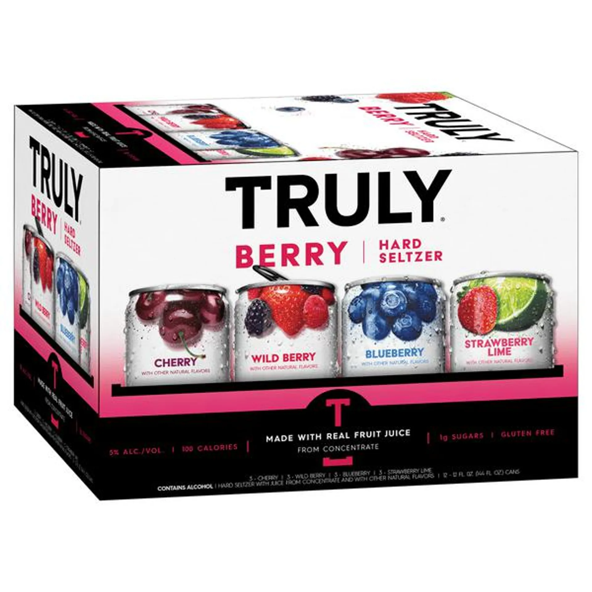 Truly Hard Seltzer Berry Variety 12 Pack