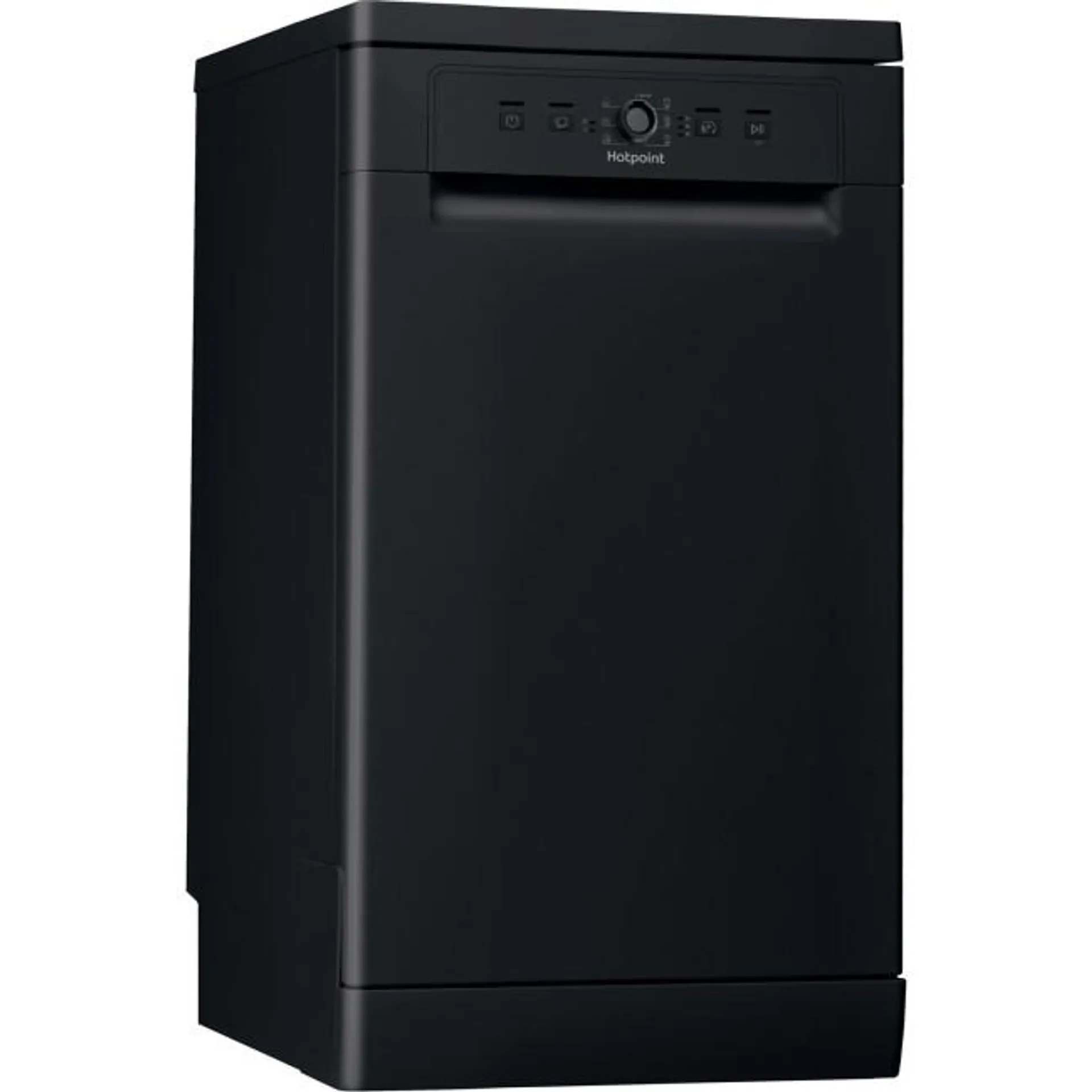 Hotpoint 10 Place Settings Freestanding Dishwasher - Black