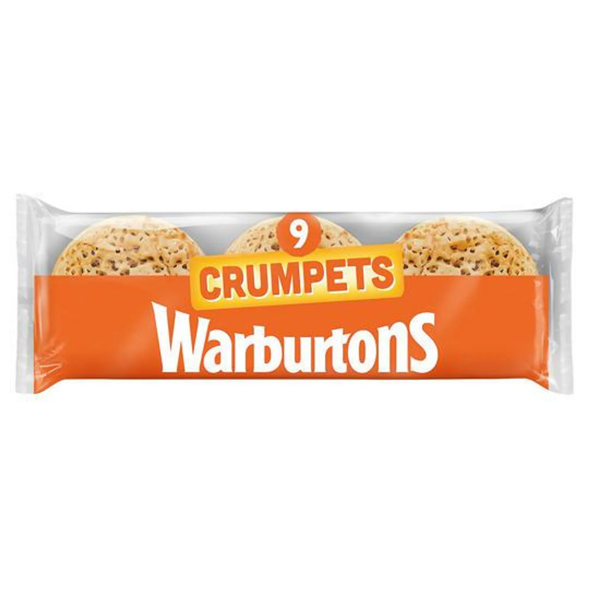 Warburtons 9 Crumpets