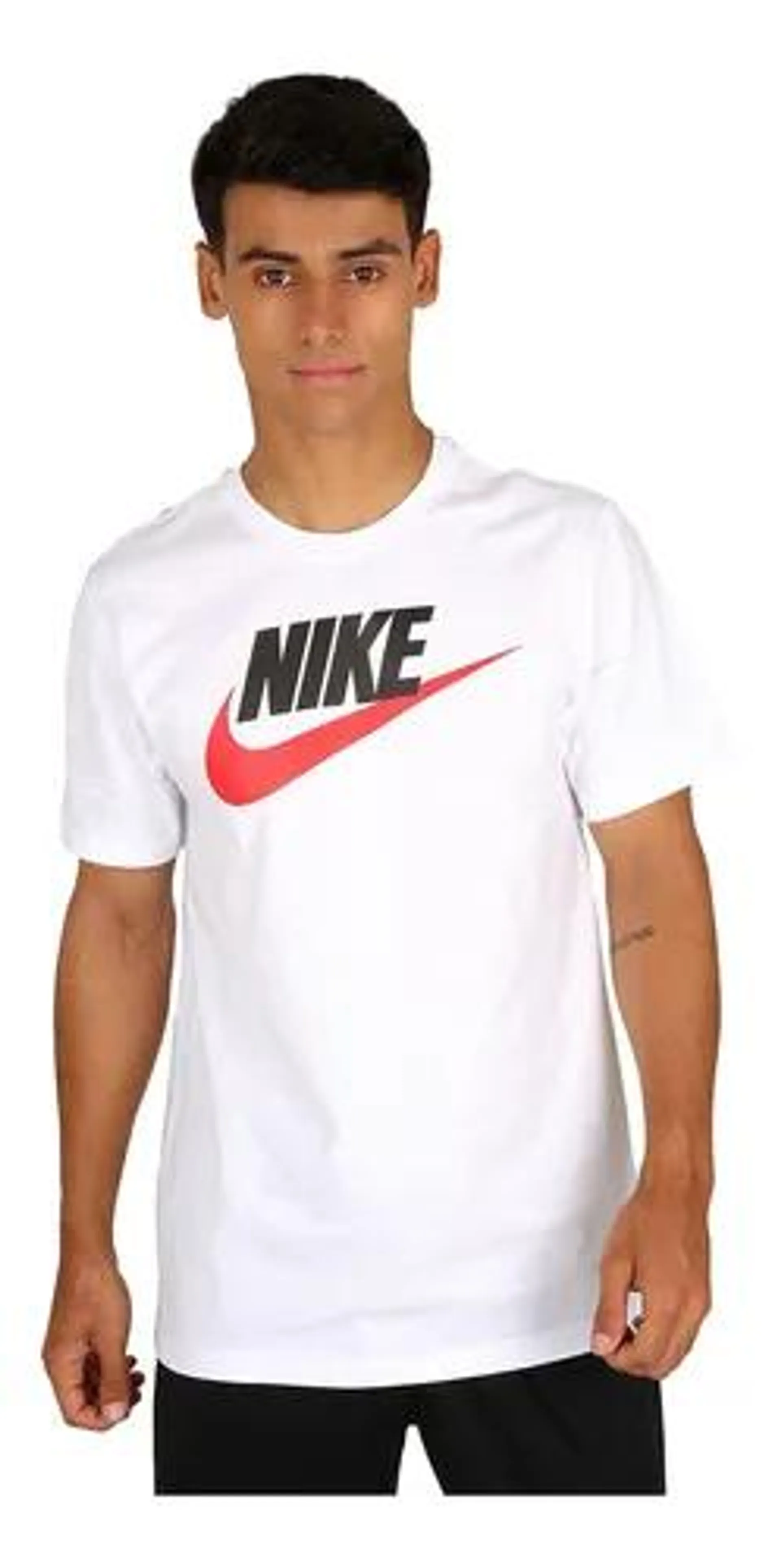 Remera Nike Sportswear En Blanco Hombre