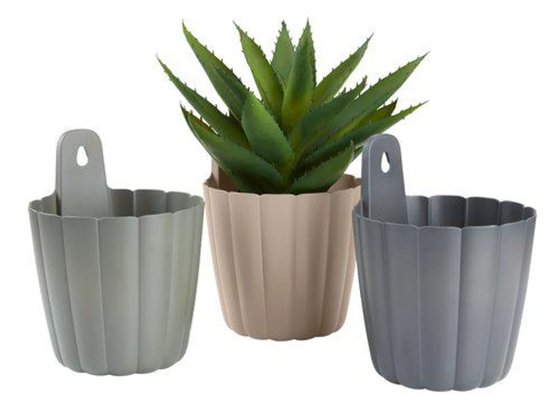 Garden planter BUKSEBIE D16xH21 assorted