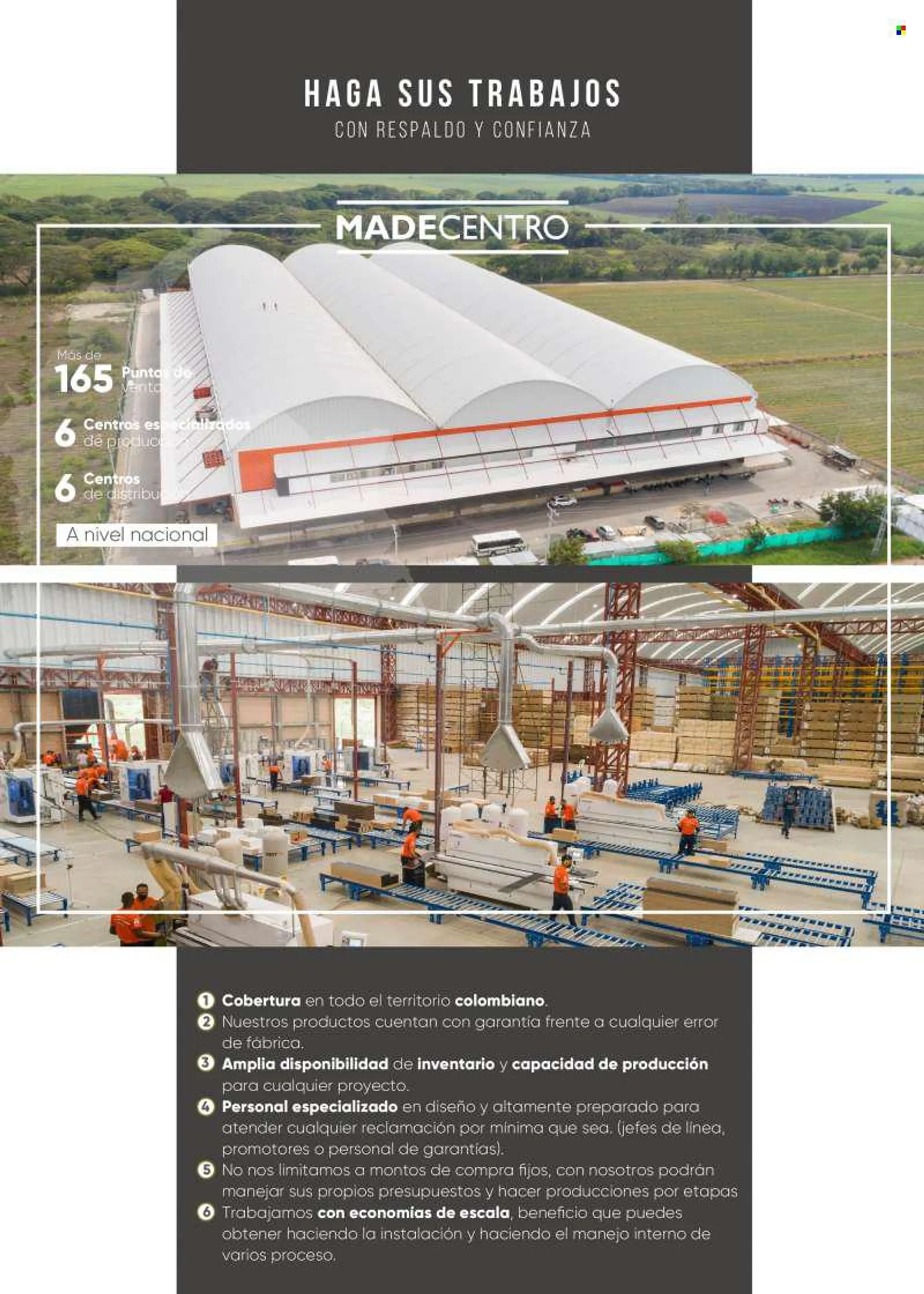 Catálogo Madecentro. Página 2.