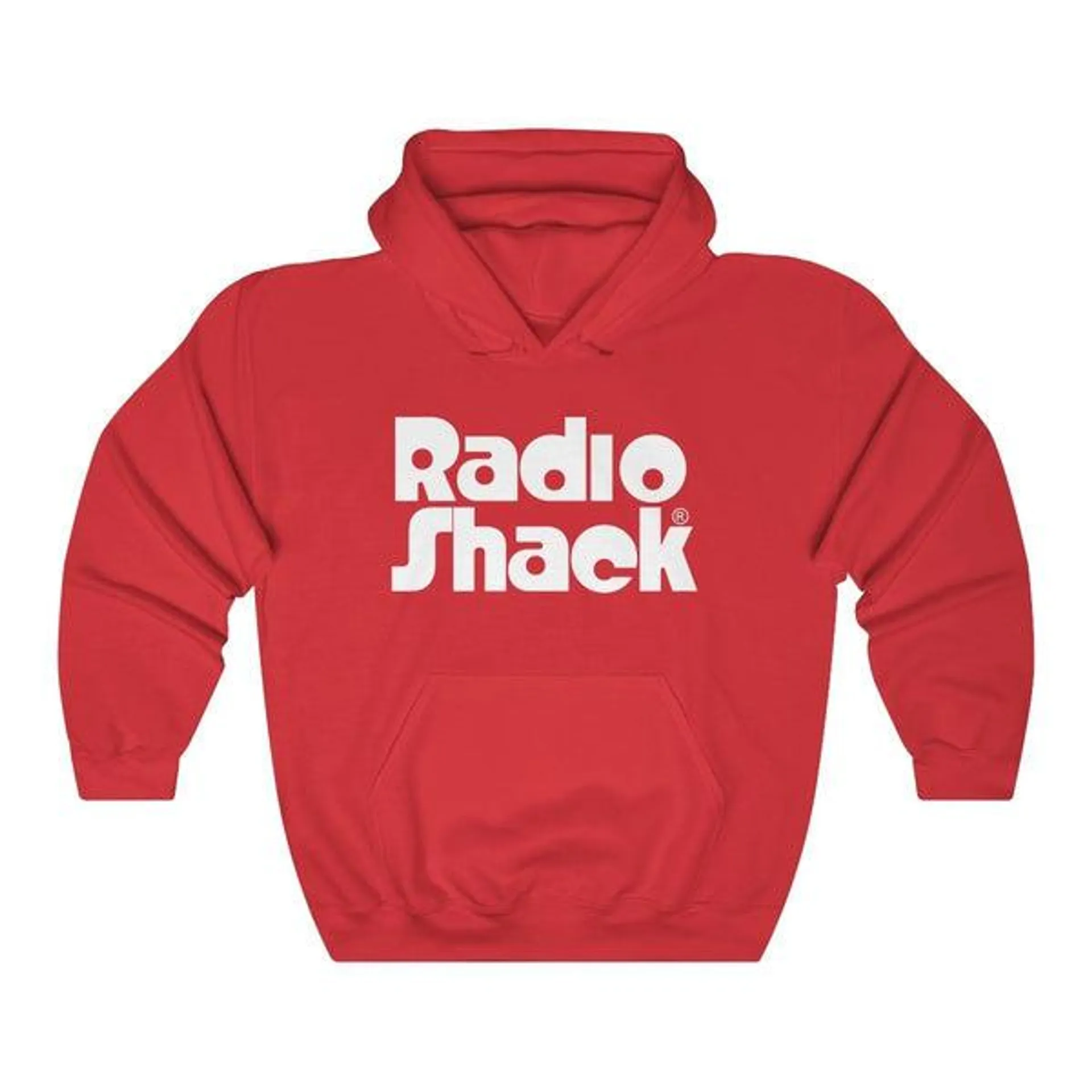 Retro RadioShack Hooded Sweatshirt with Stacked Logo