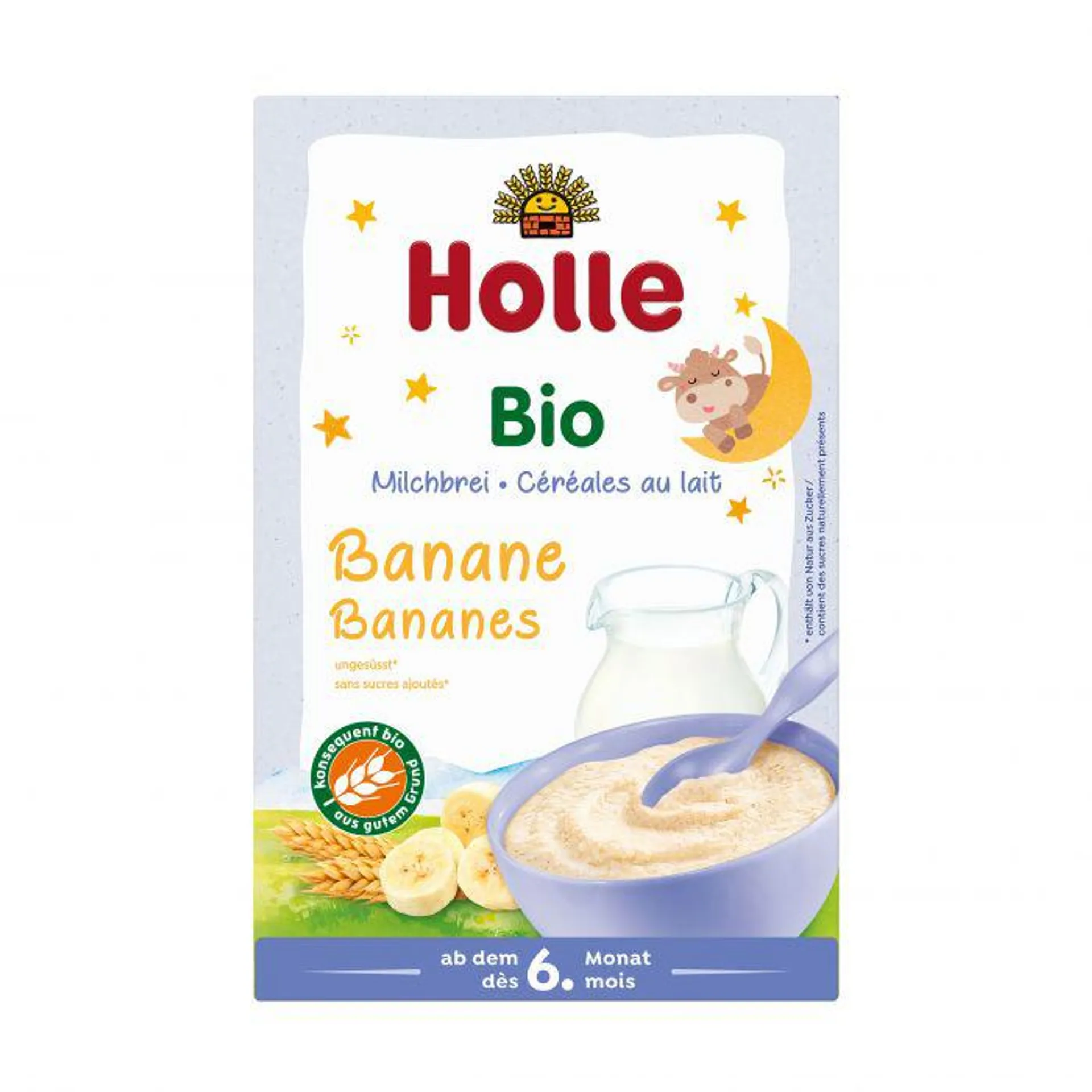 Holle Bio-Milchbrei Banane 250g