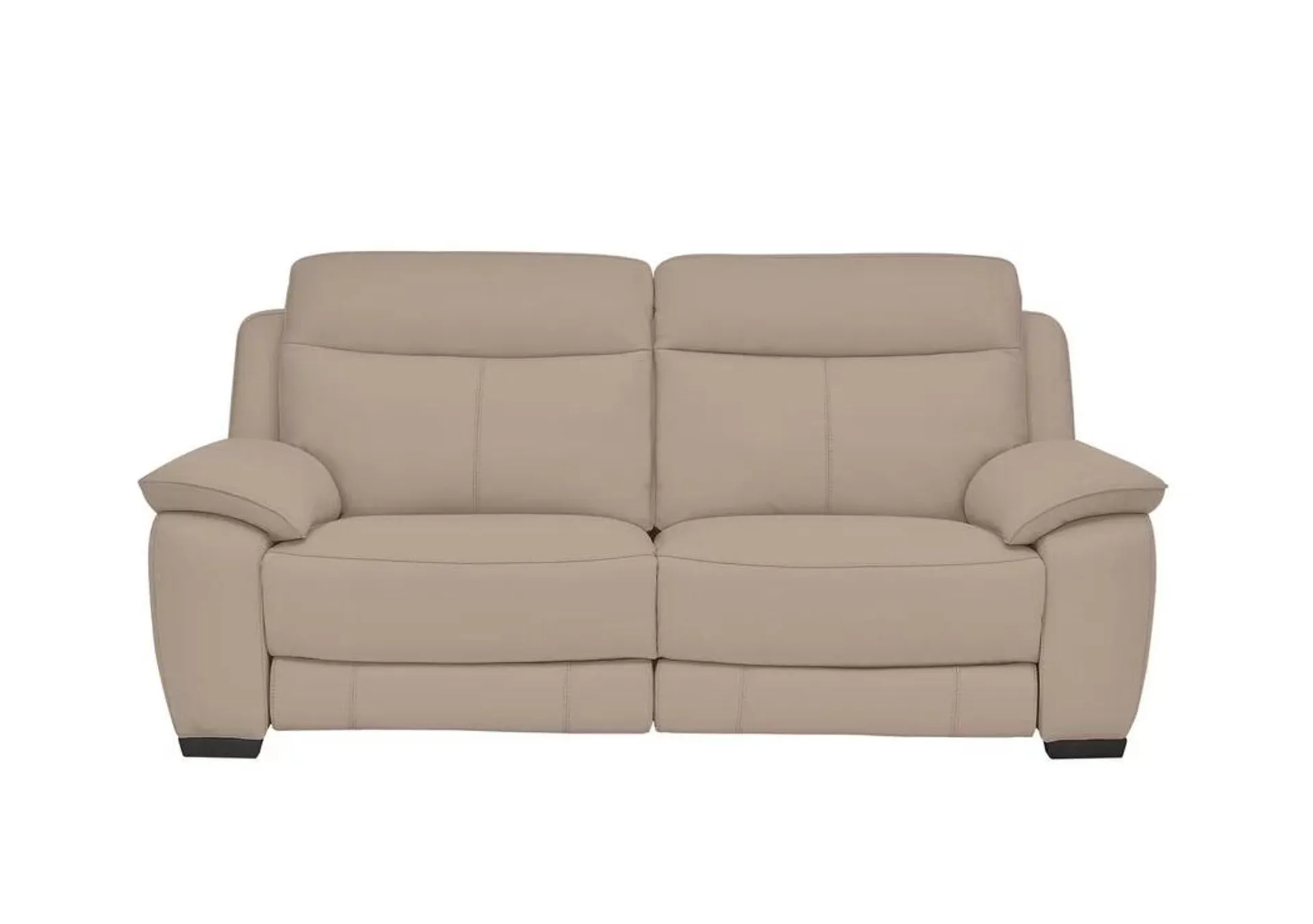 Starlight Express 3 Seater Leather Manual Recliner Sofa