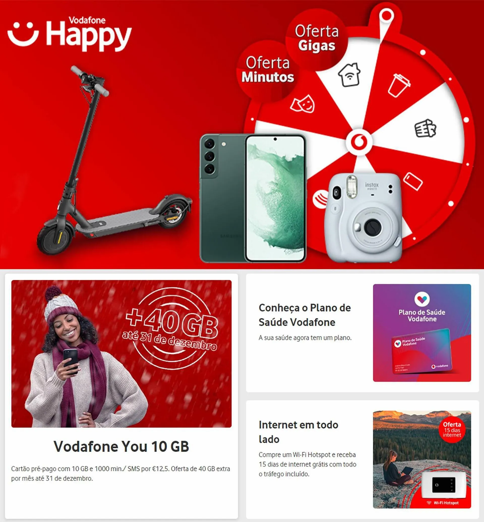 Folheto Vodafone - 3