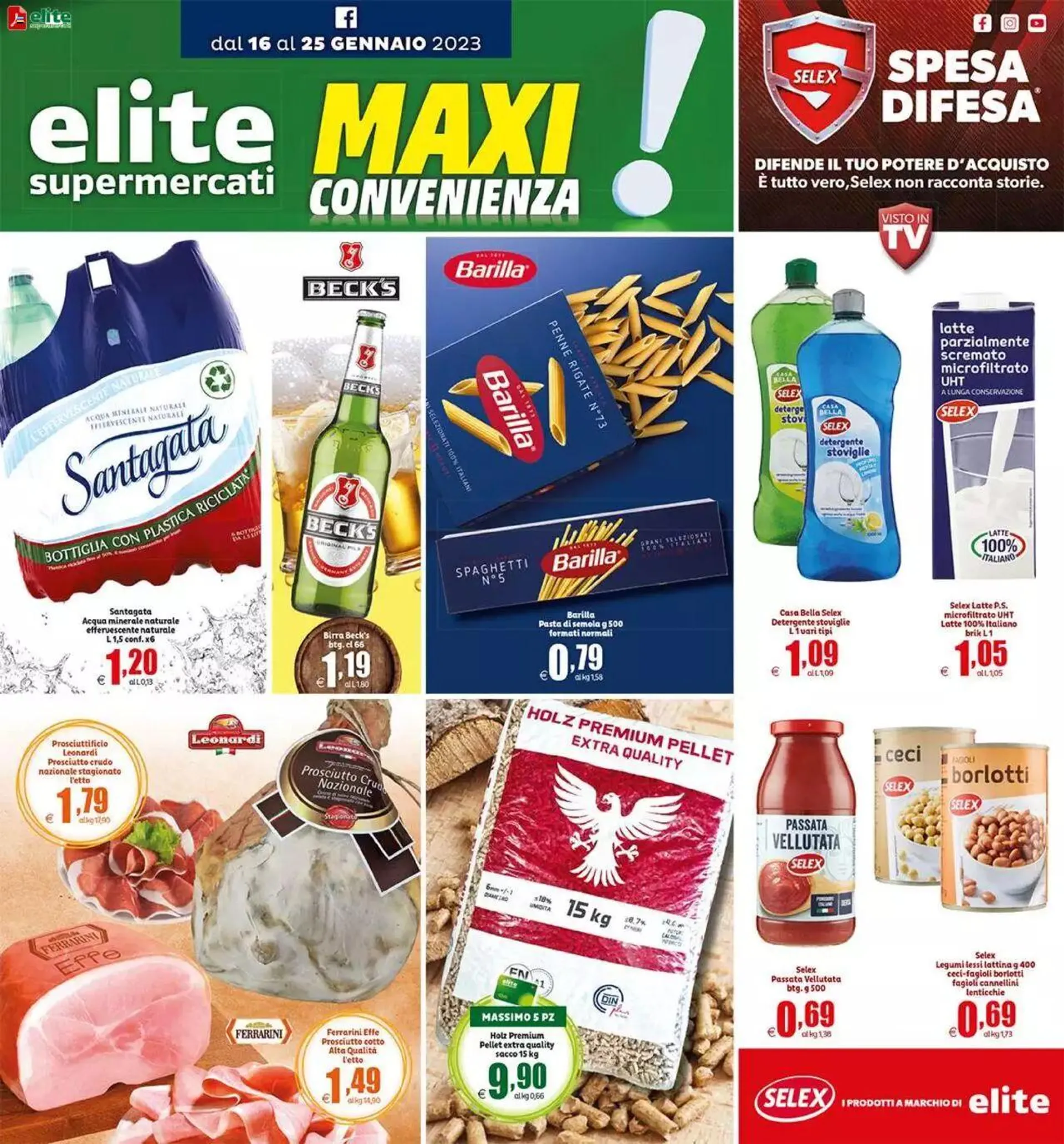 Elite Supermercati - Volantino - 0