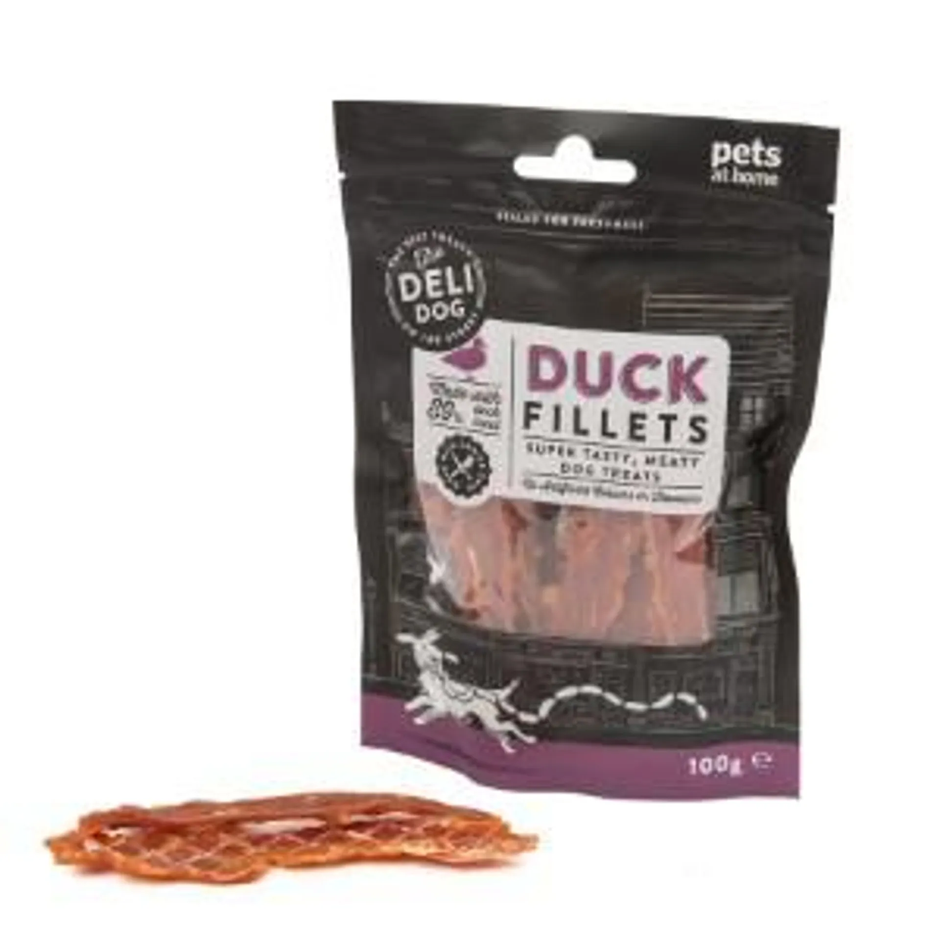 Deli Duck Fillet Dog Treat 100g