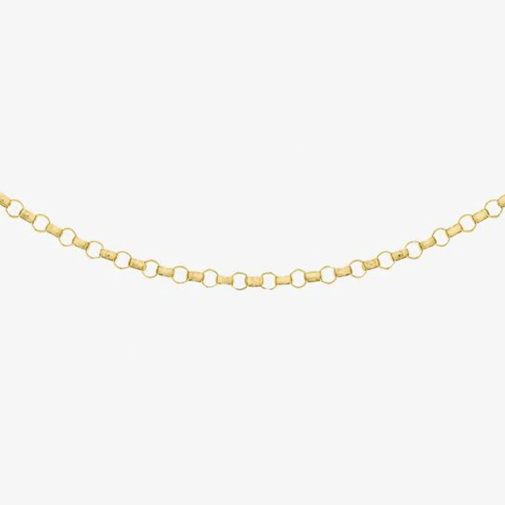 9ct Yellow Gold 51cm Round Belcher Chain 1.14.1455