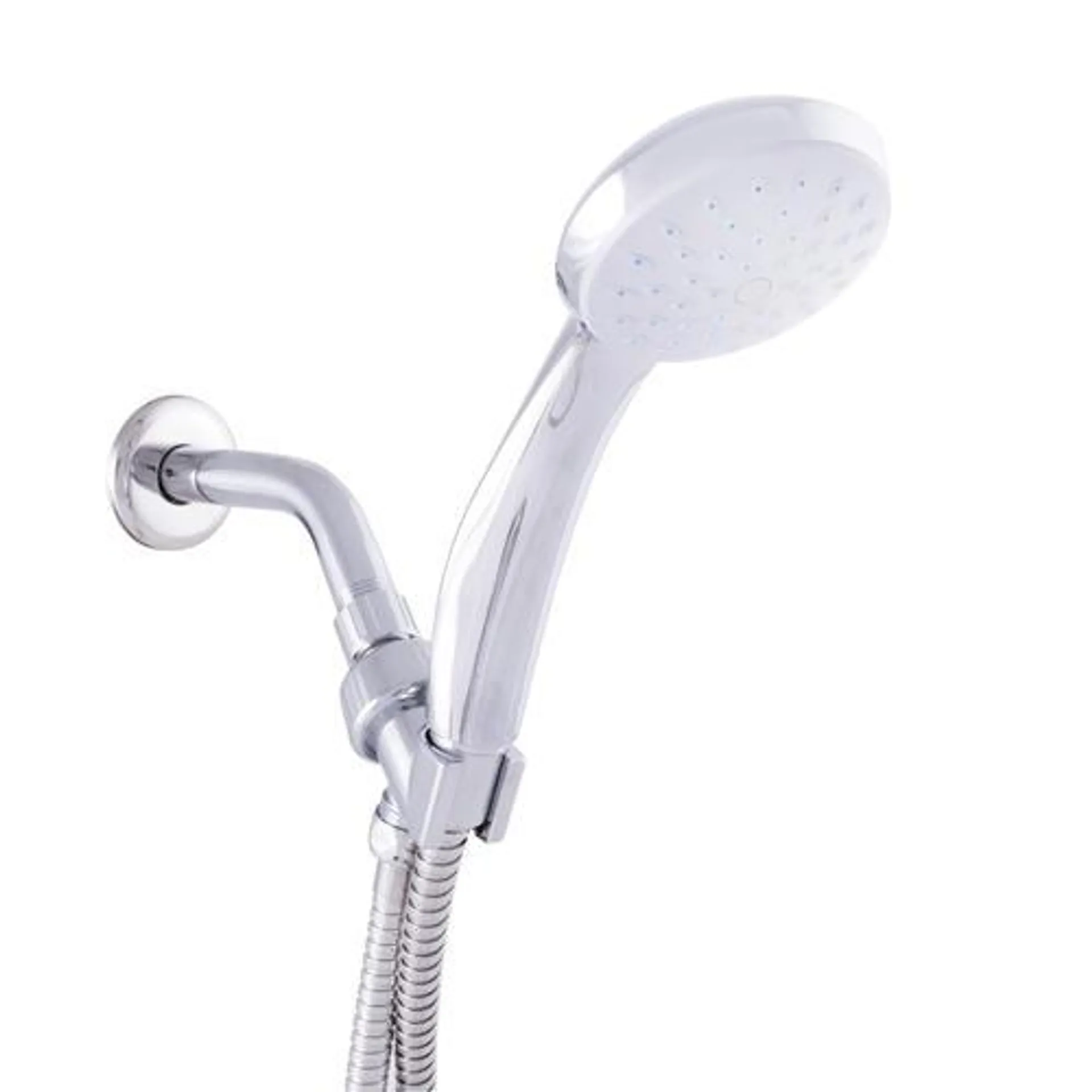 Plumb Works® 1-Spray Setting Chrome Handheld Showerhead