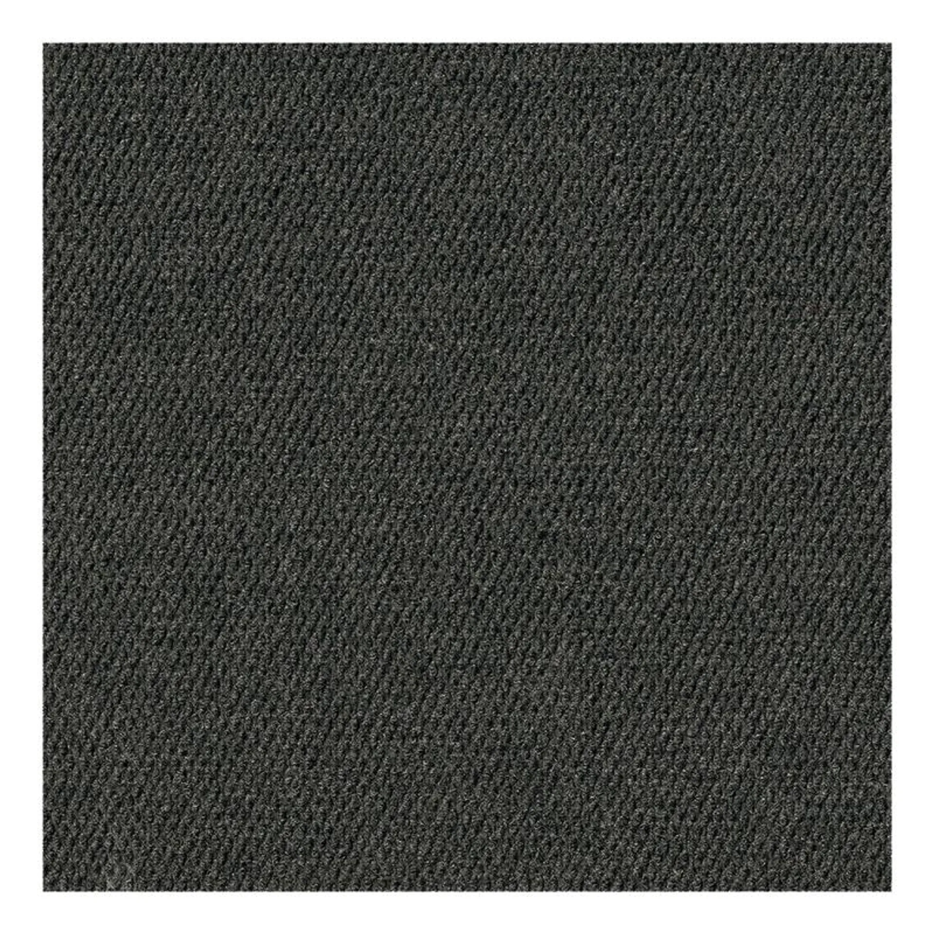 7ND4N0916PK Carpet Tile, 18 in L Tile, 18 in W Tile, Hobnail Pattern, Pattern, Black Ice