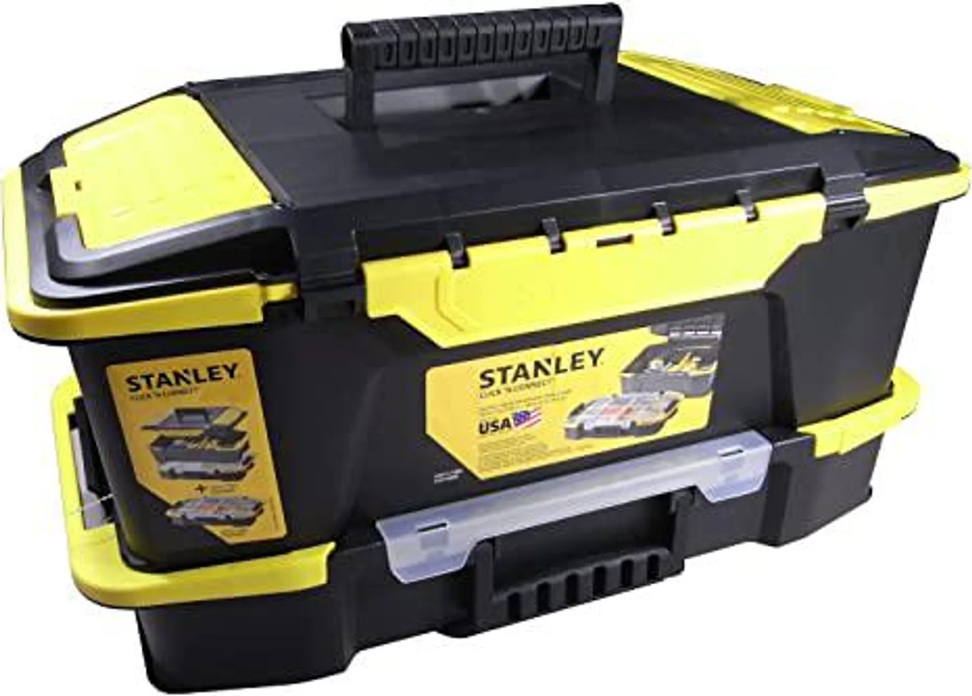 Stanley Click & Connect 2-in-1 Deep Tool Box & Organizer STST19900
