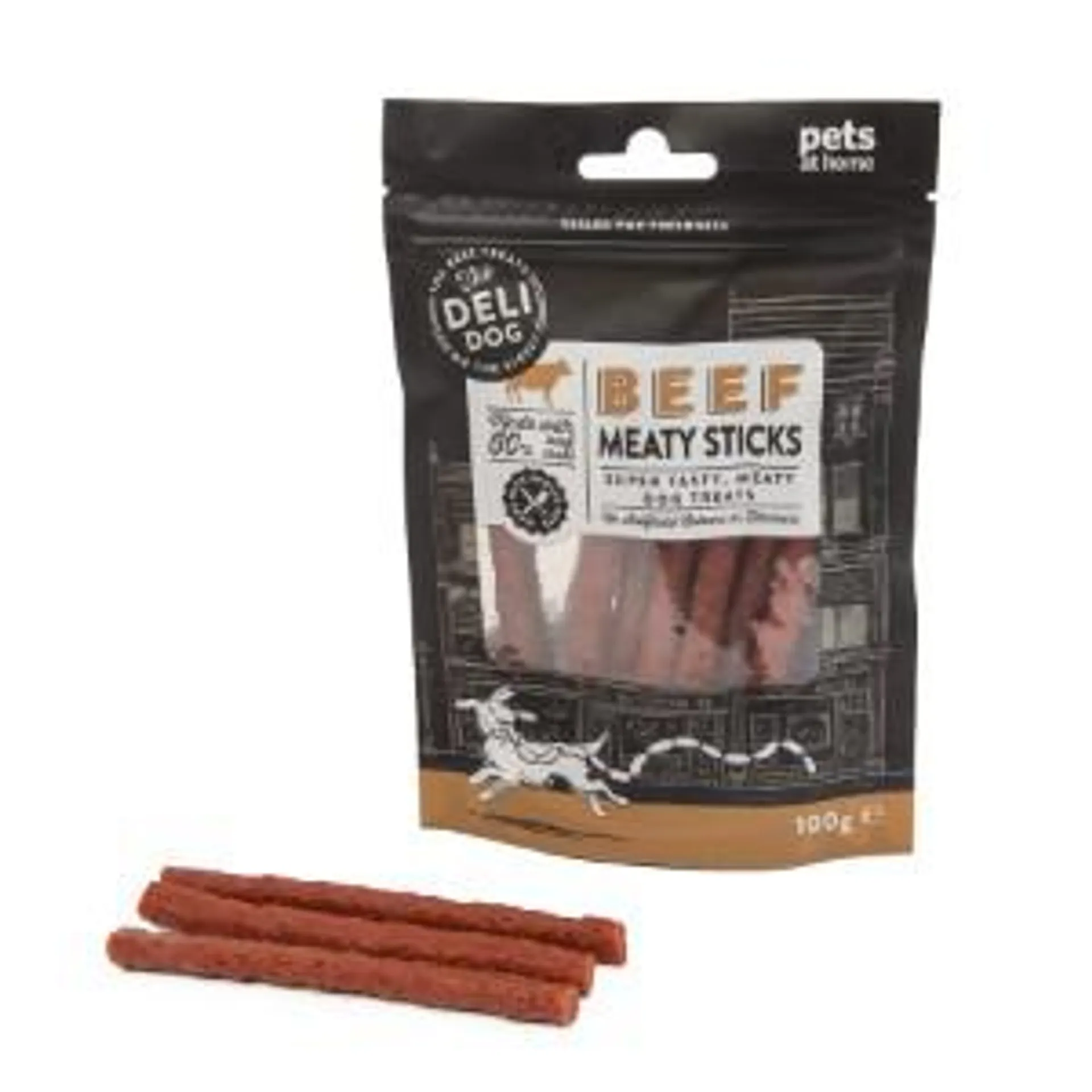 Deli Beef Sticks Dog Treat 100g