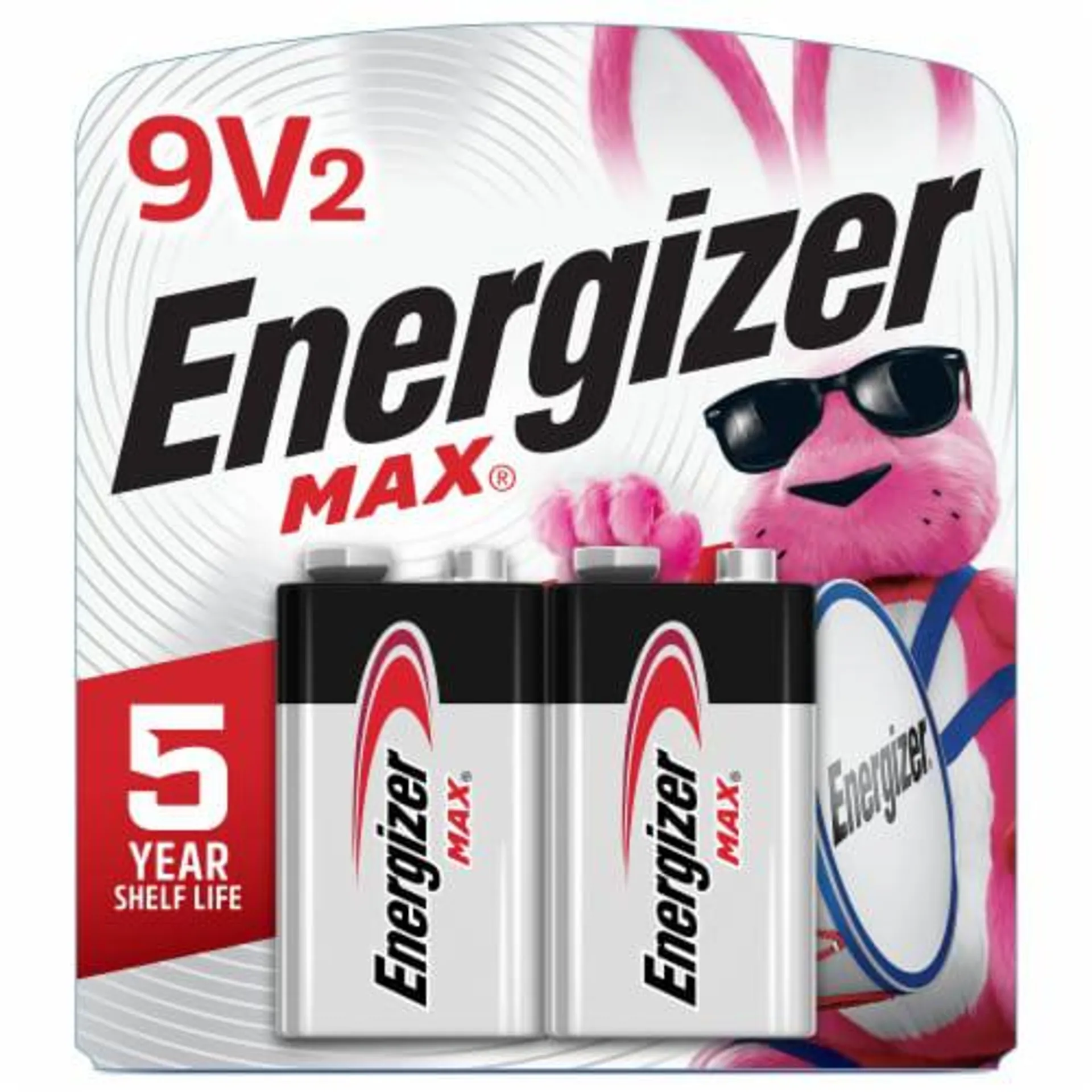Energizer Max® 9-Volt Alkaline Batteries