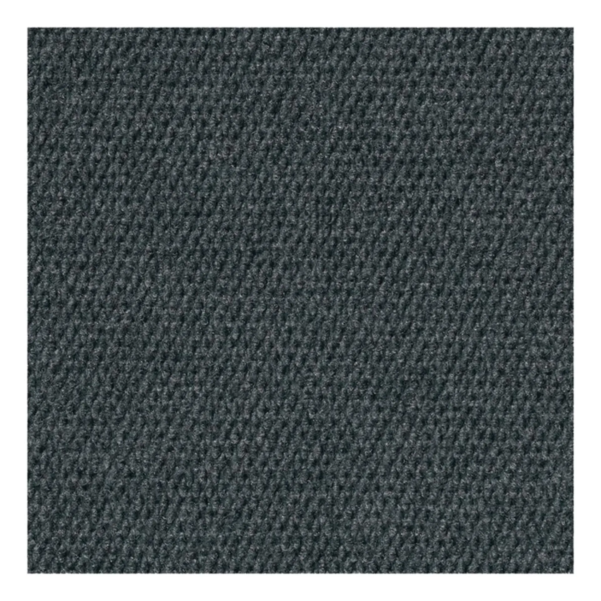 MM7010 Tile Flooring, 18 in L, 18 in W, Titan Pattern, Rubber, Matte Black