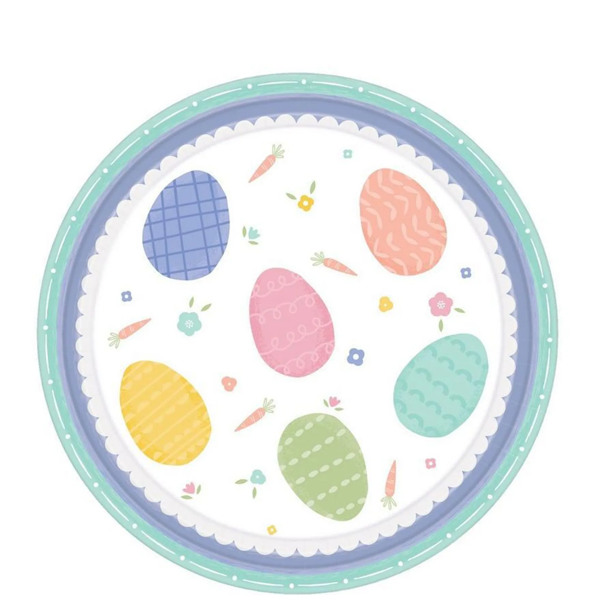 Pretty Pastel Easter Dessert Plates 8ct