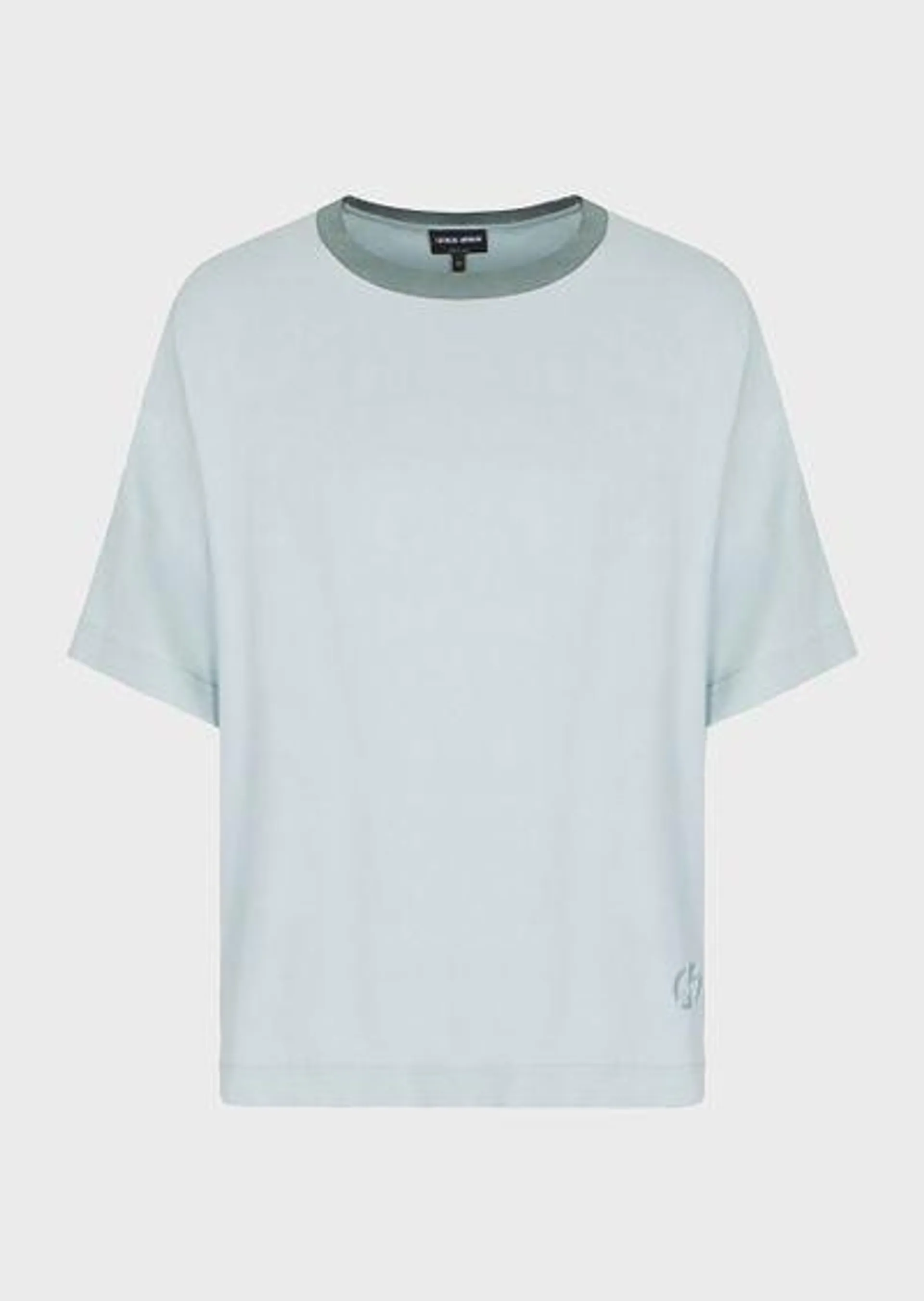 Denim Collection oversized Lyocell T-shirt
