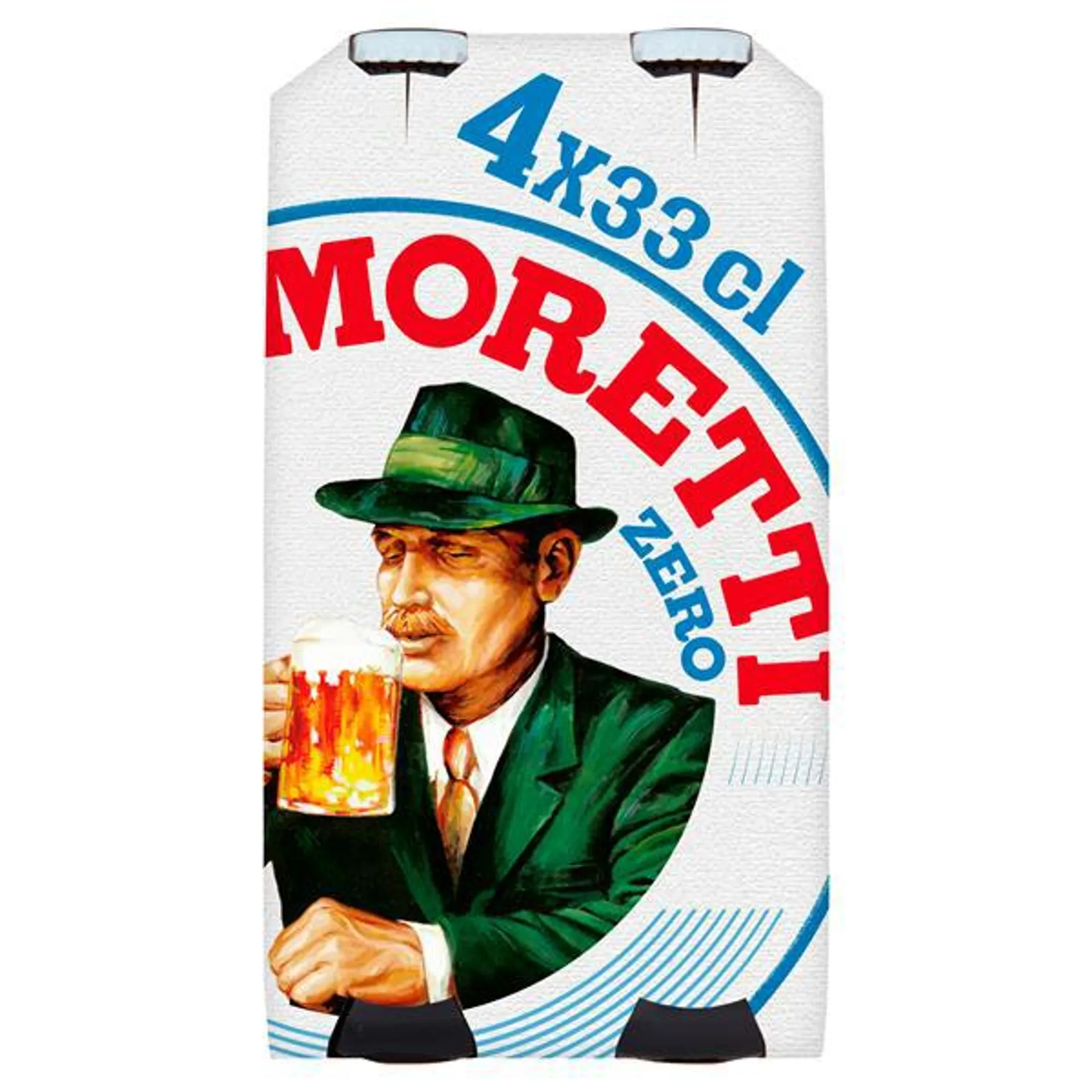 Birra Moretti Zero Alcohol Free Beer 4 x 33cl
