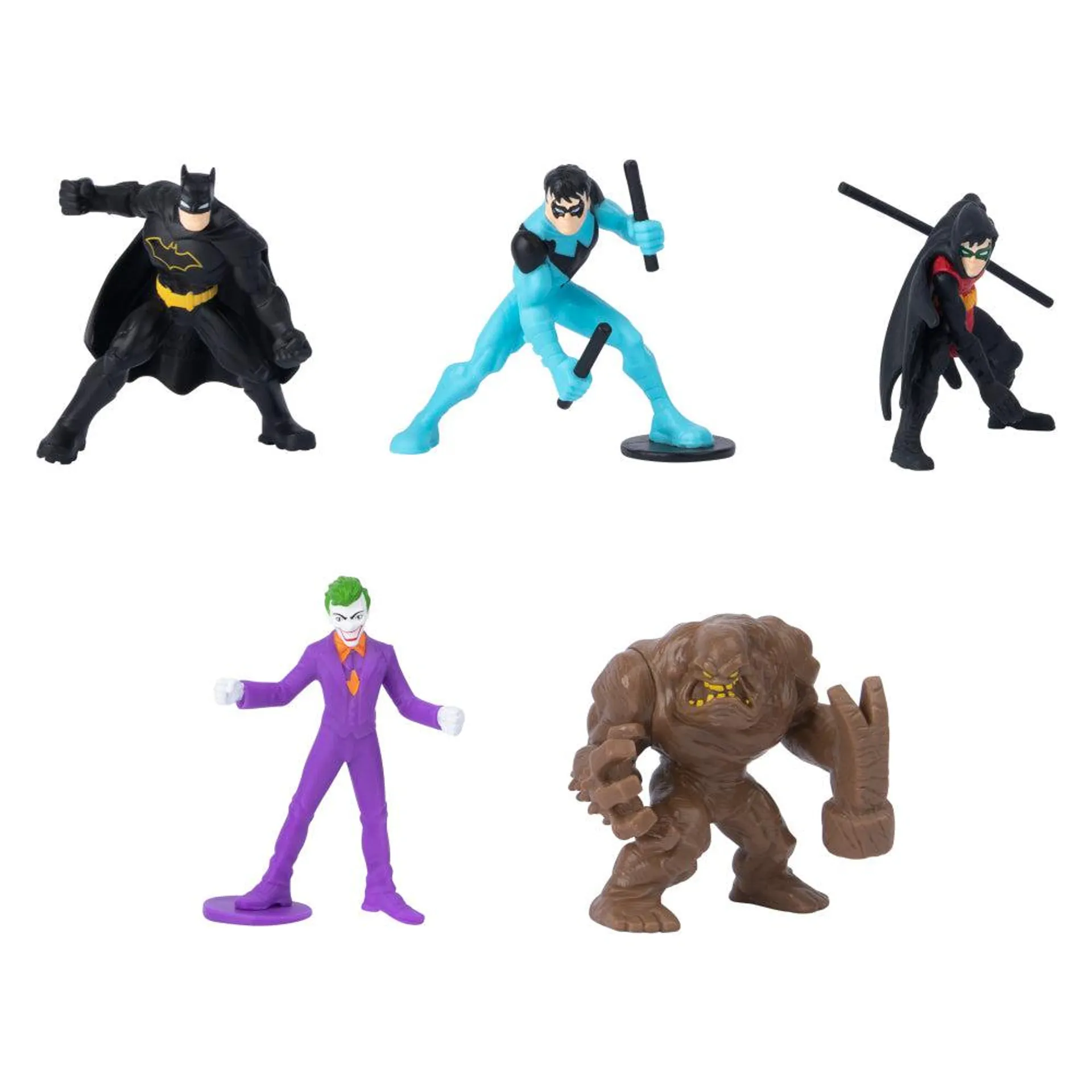Batman Heroes Y Villanos Paquete X 5 Figuras De 2"