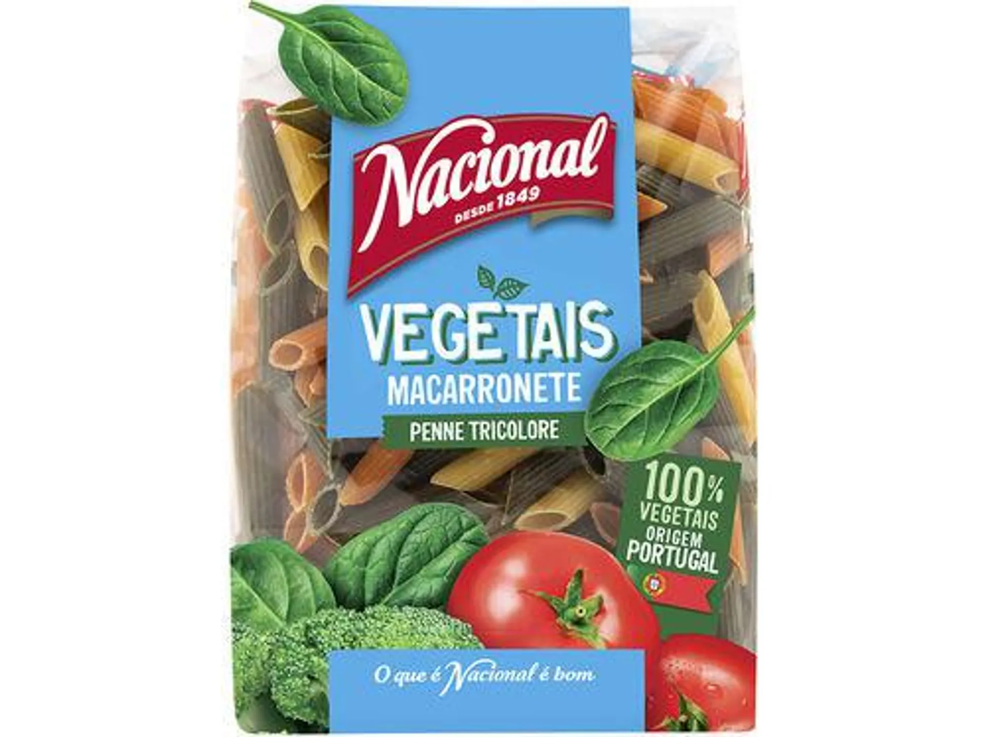 macarronete nacional massa com vegetais 500g