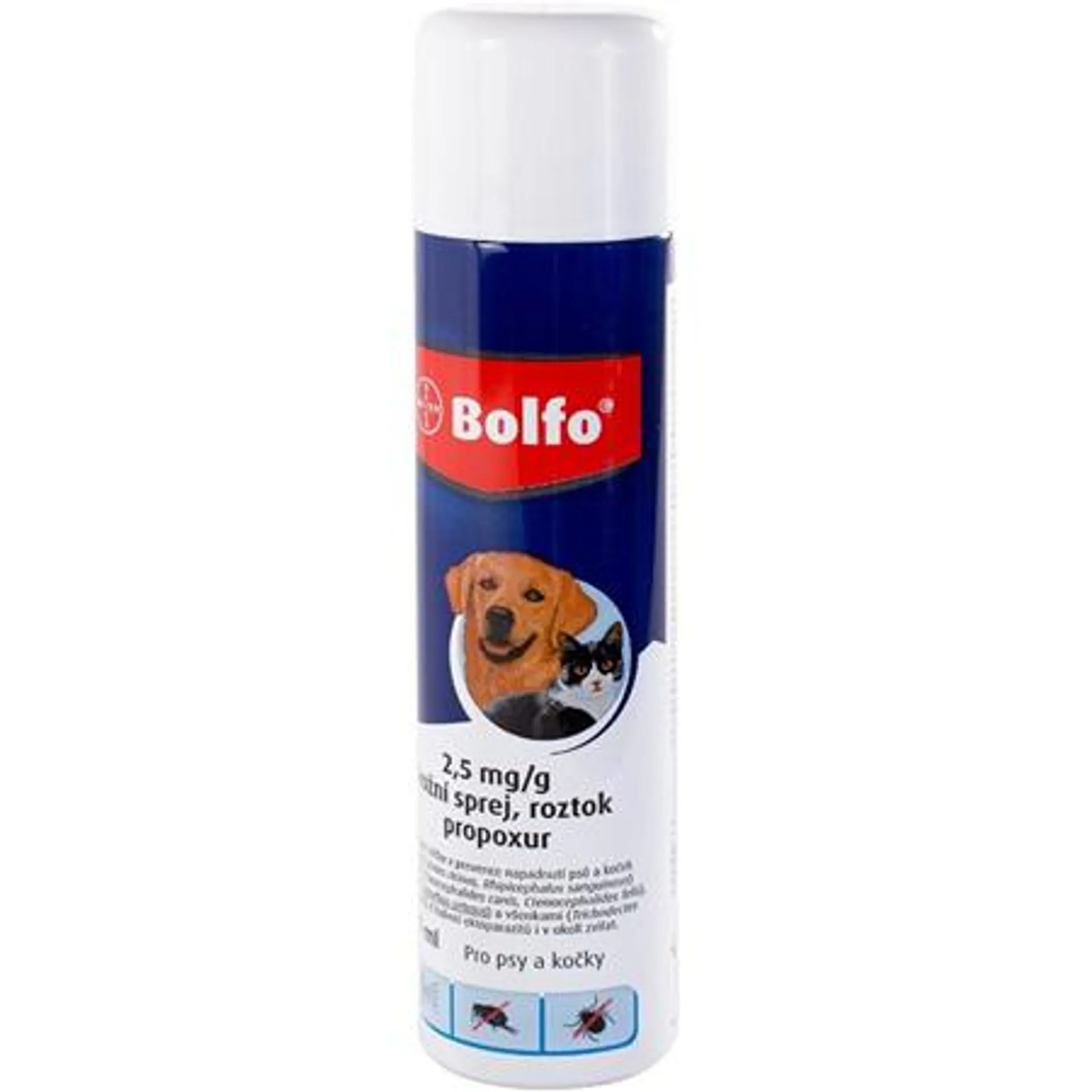 Bolfo sprej pro psy a kočky 250 ml