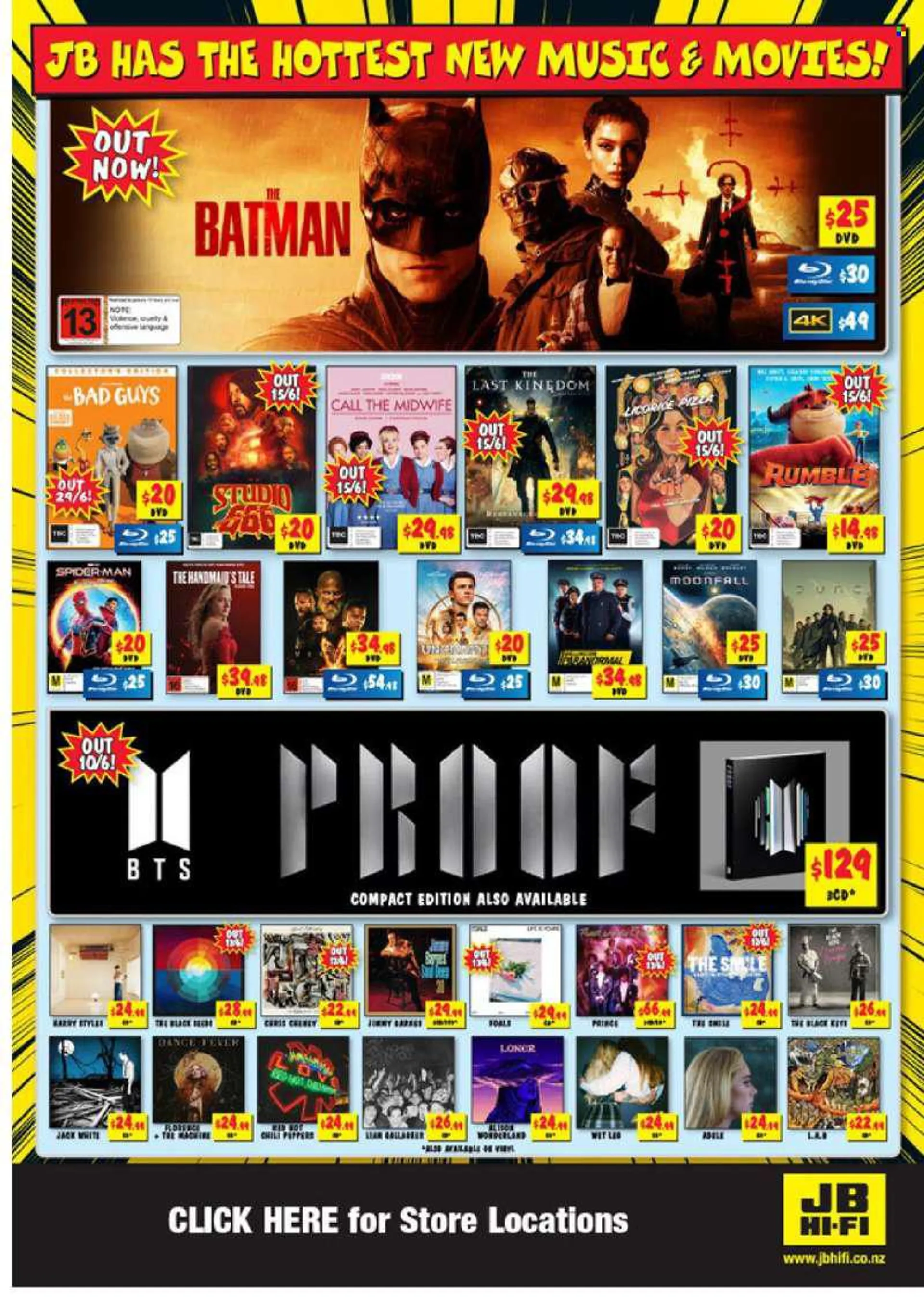 JB Hi-Fi mailer - 09.06.2022 - 22.06.2022 - Sales products - Hewlett Packard, hi-fi, Batman. Page 20.