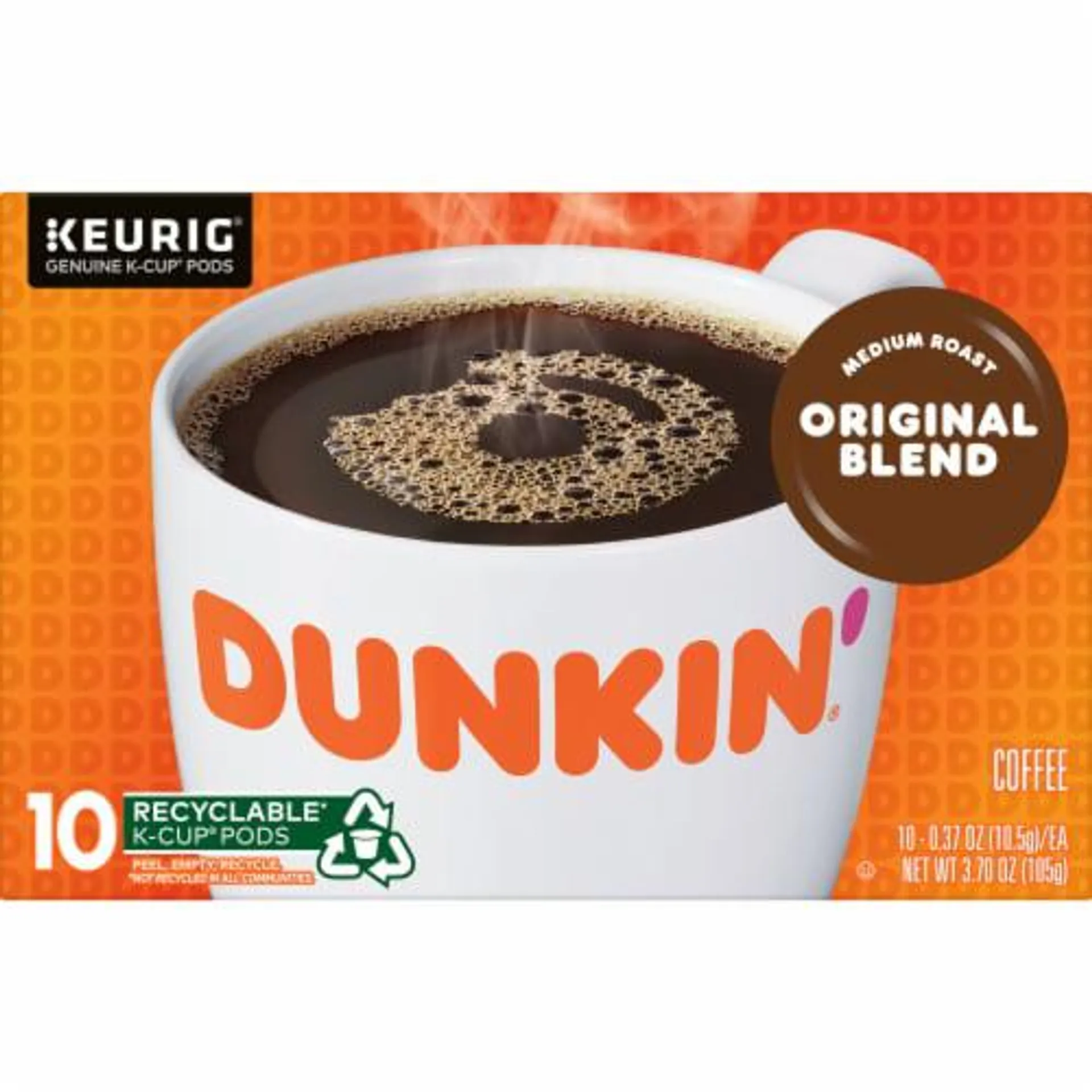Dunkin' Donuts Original Blend Coffee K-Cup Pods