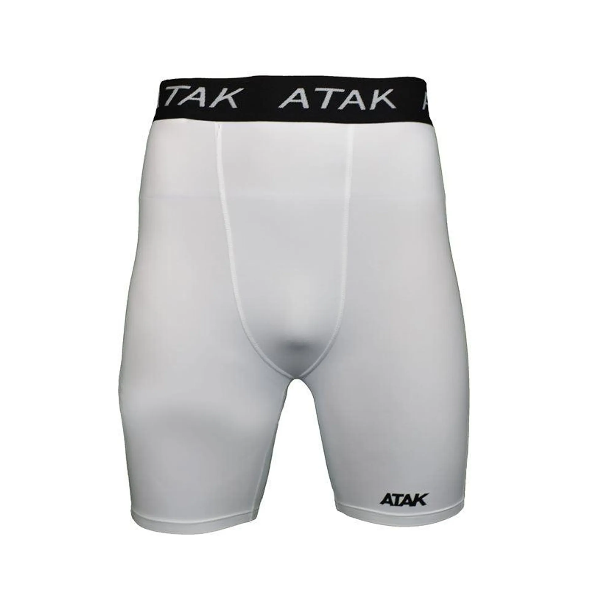 Atak Compression Recovery Shorts - Adult - White