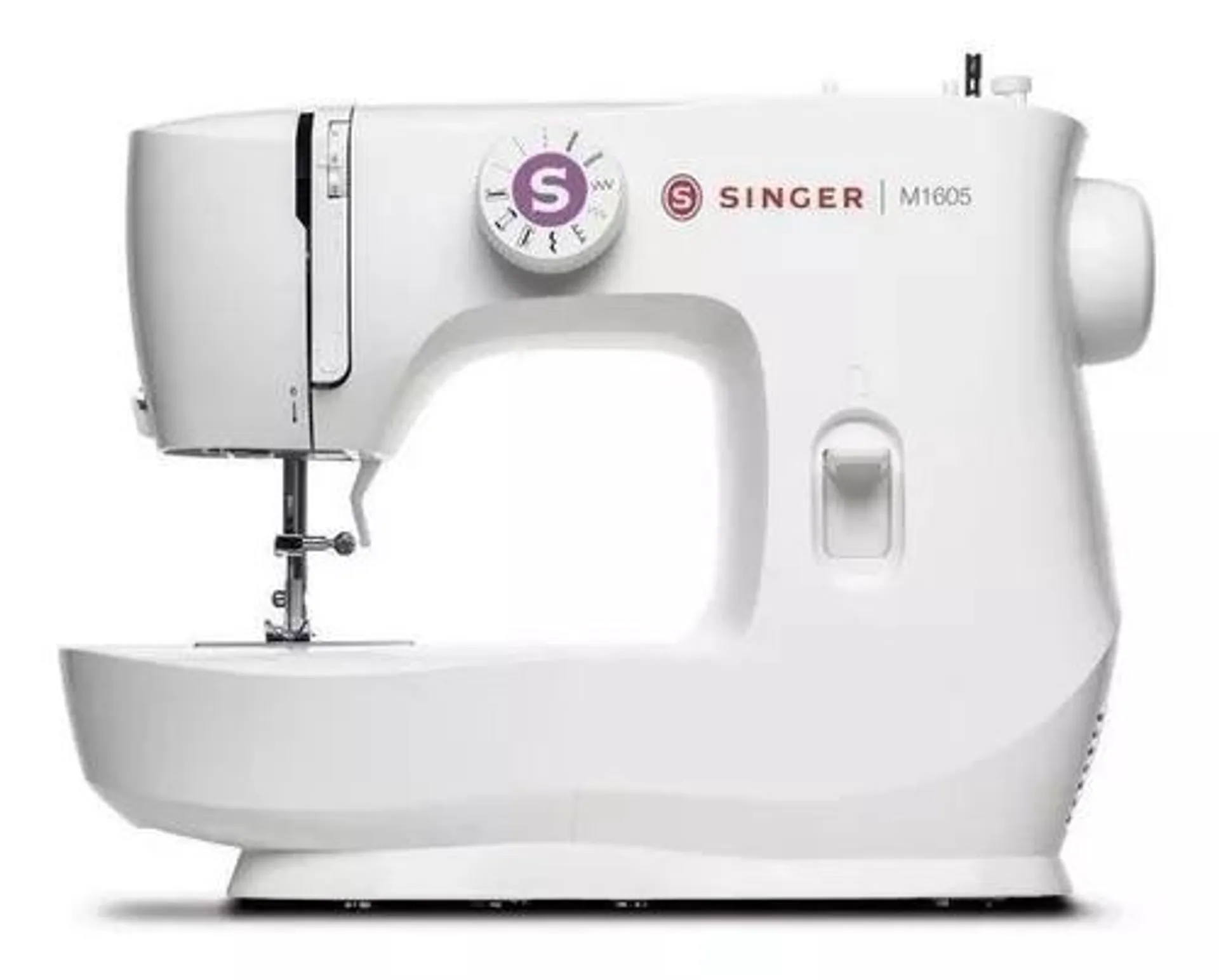 Máquina de coser rectarecta Singer M1605 portable blanca 220V